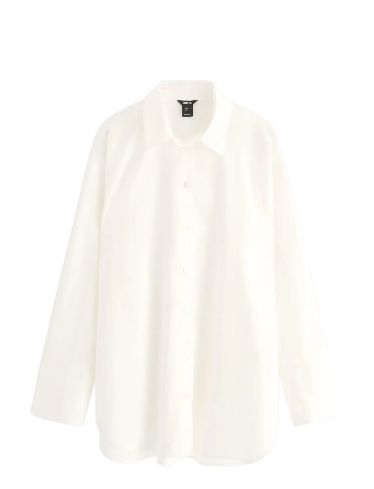 Lindex Shirt - Transitional Layering - WHITE / white