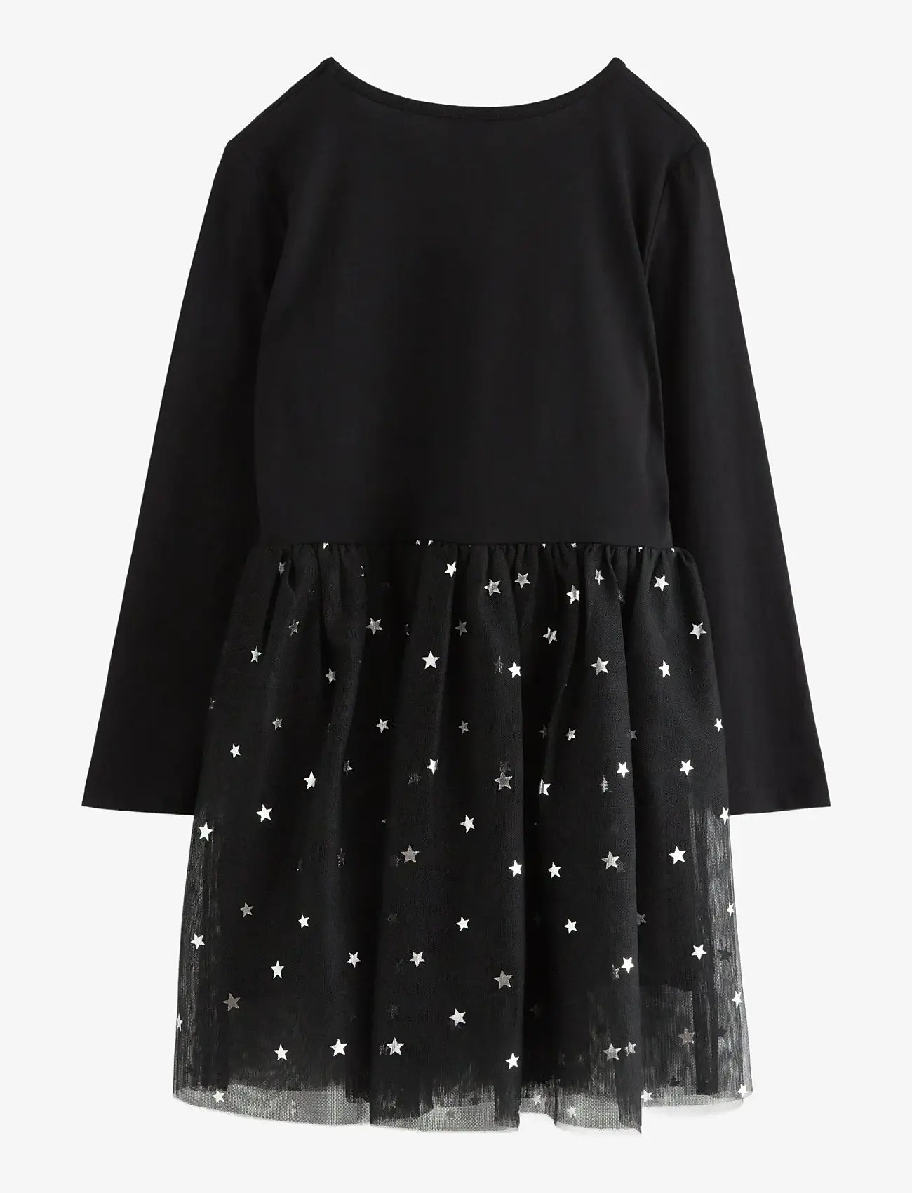 Lindex - Dress mesh skirt cat face - pikkade varrukatega vabaaja kleidid - black - 1