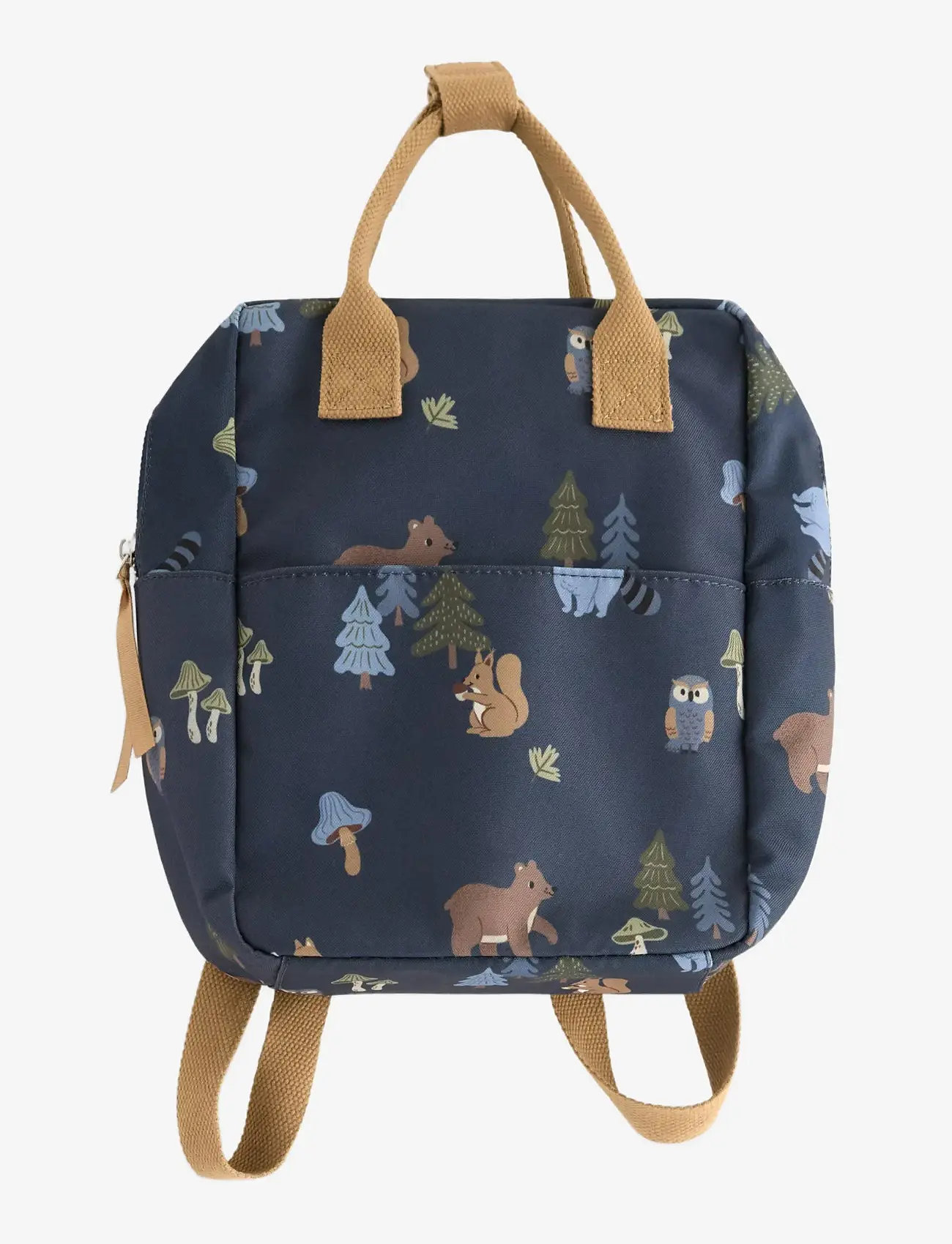 Lindex - Backack mini aop - zubehör - dark blue - 0