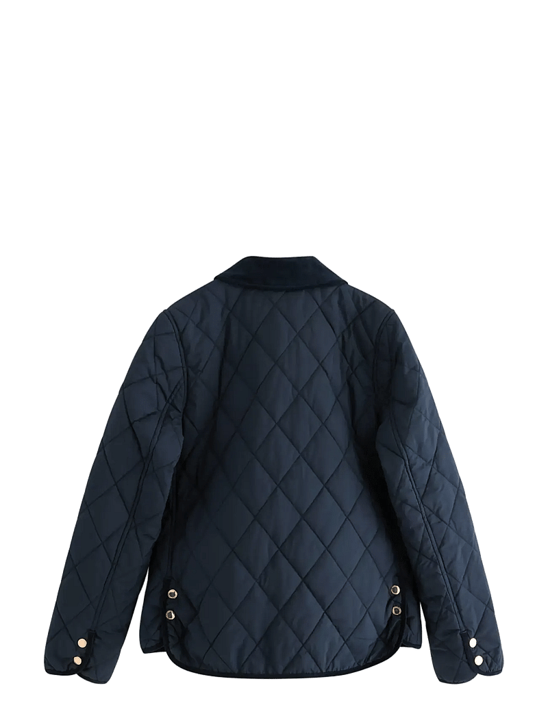 Lindex - Vattert jakke - quiltede jakker - dark navy - 1