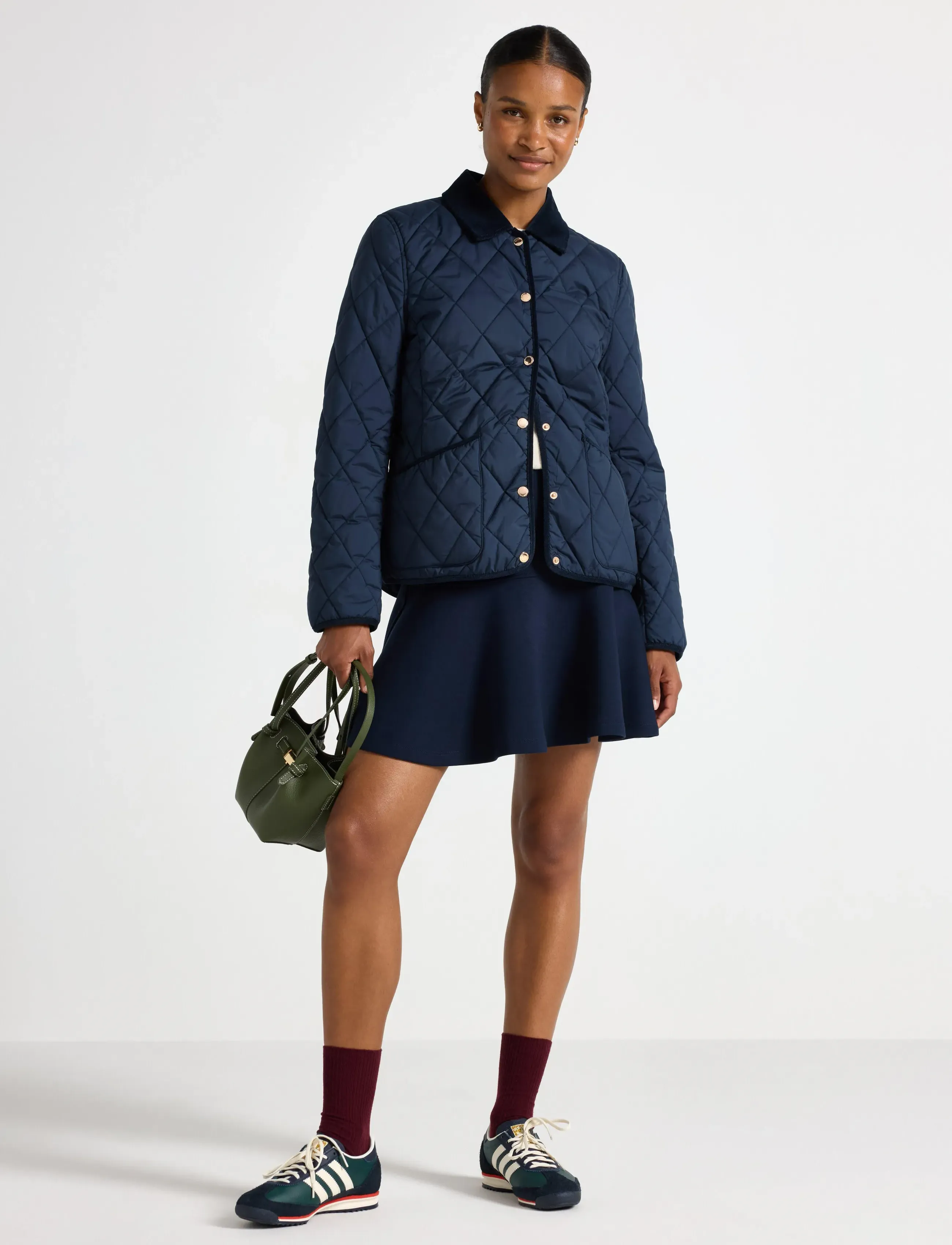 Lindex Vattert jakke - Lindex - DARK NAVY / navy