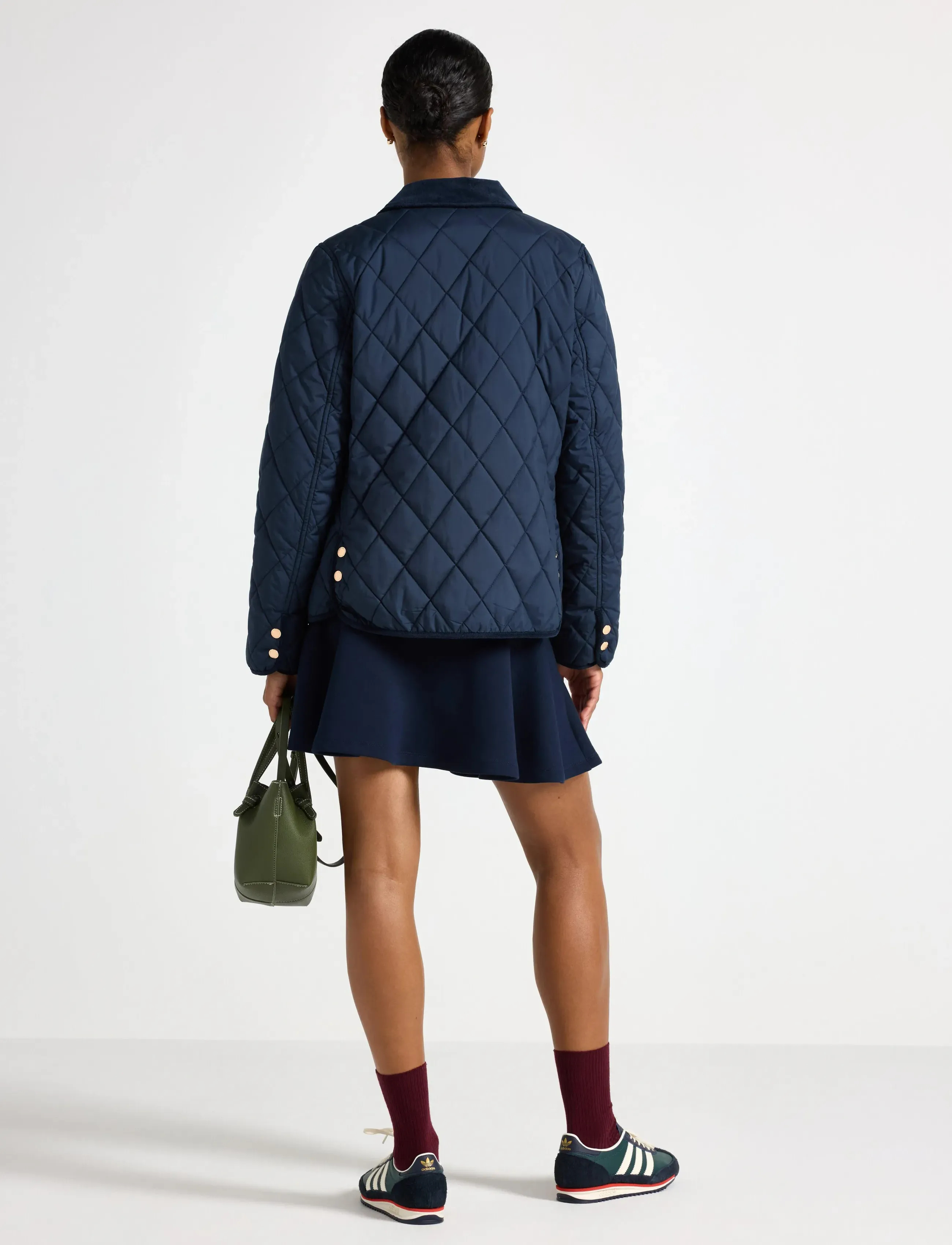 Lindex - Vattert jakke - ytterkläder - dark navy - 3
