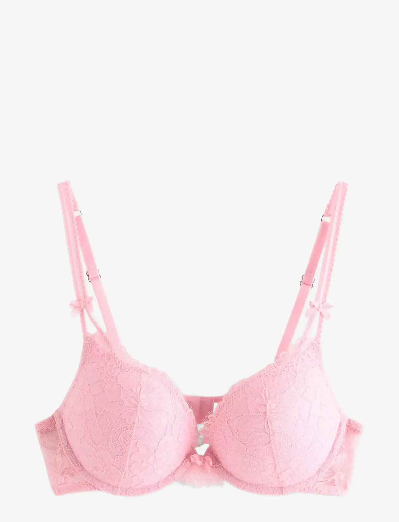Lindex - Bra Malva Lily bow - push up bras - light pink - 1