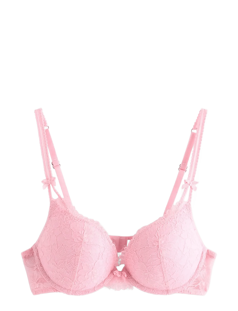 Lindex - Bra Malva Lily bow - push up bras - light pink - 1