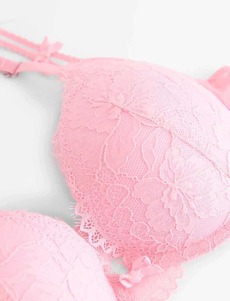 Lindex - Bra Malva Lily bow - push up bras - light pink - 5