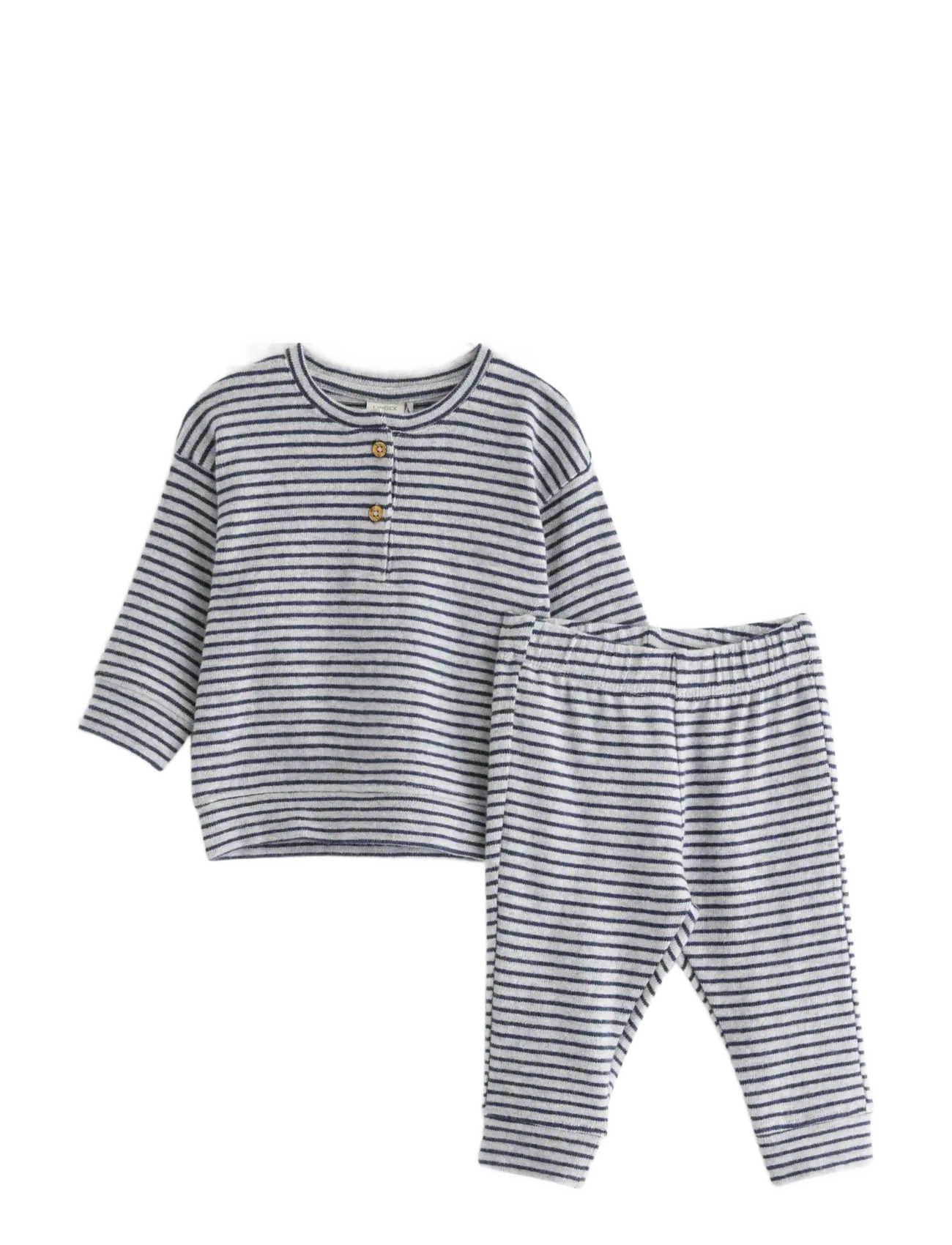 Set - top and leggings - DARK BLUE