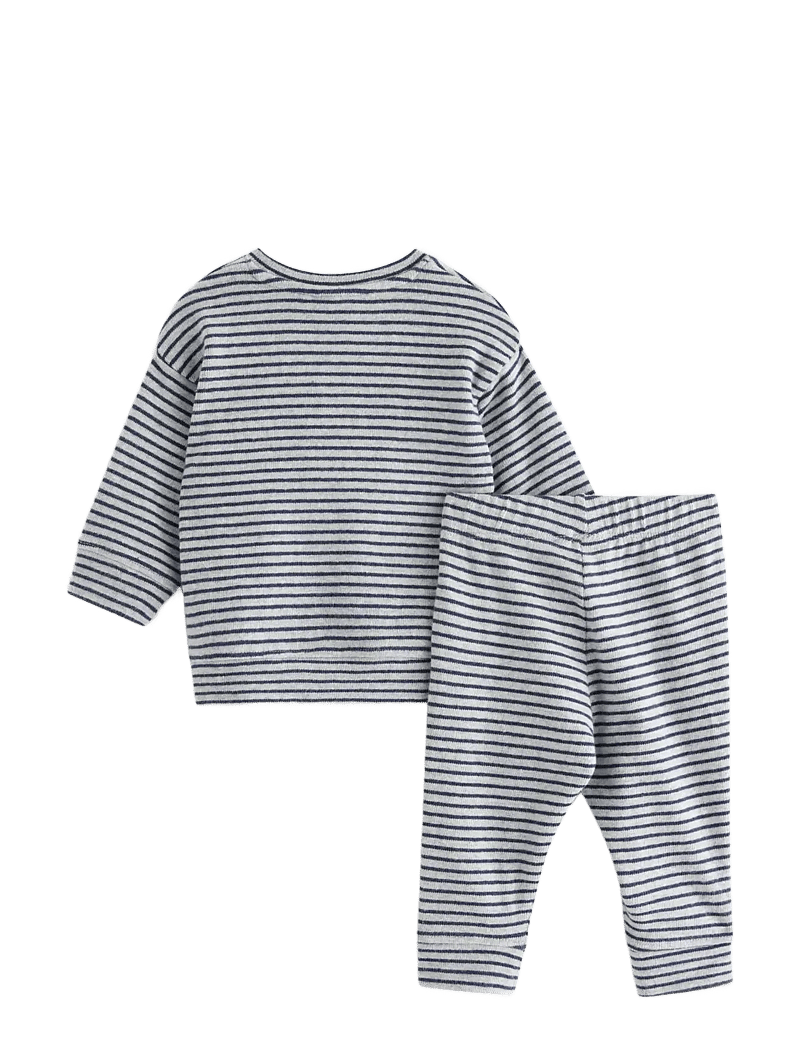 Lindex - Set - top and leggings - dark blue - 1