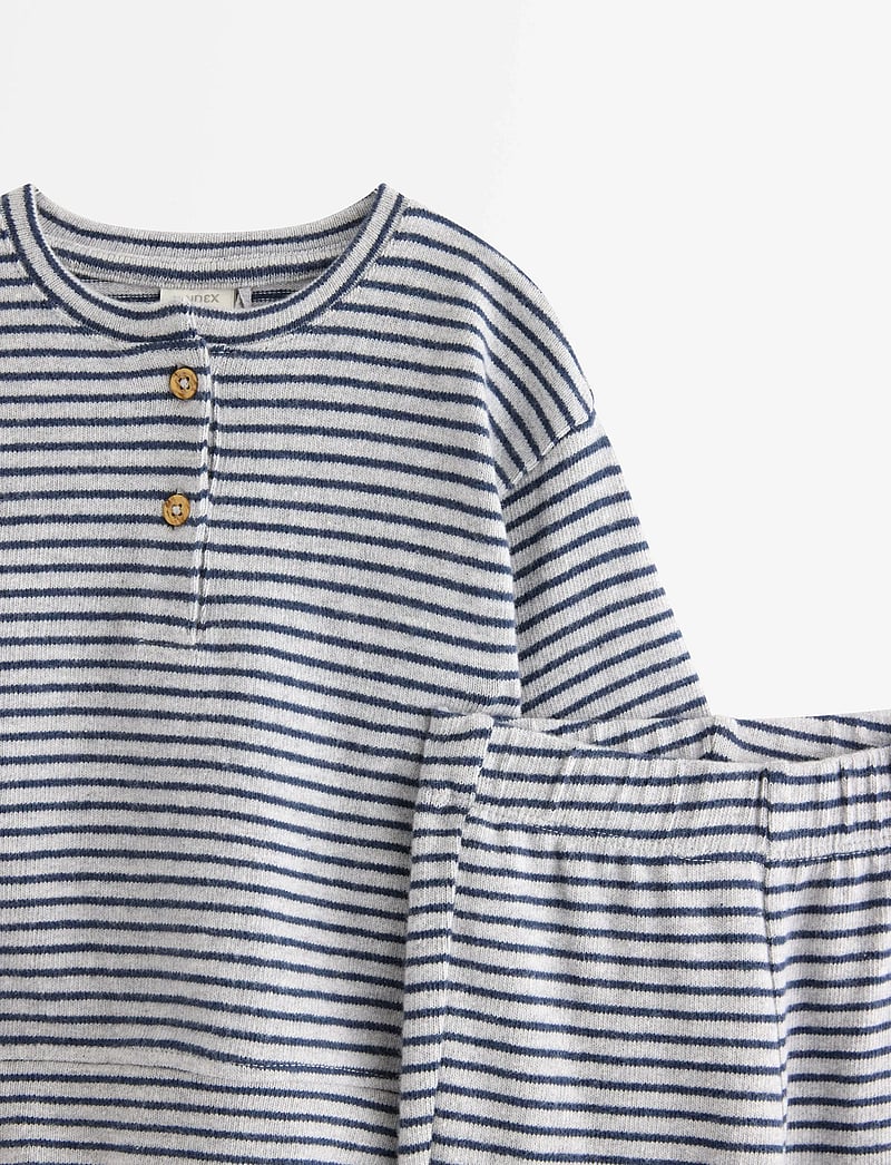 Lindex - Set - top and leggings - dark blue - 2