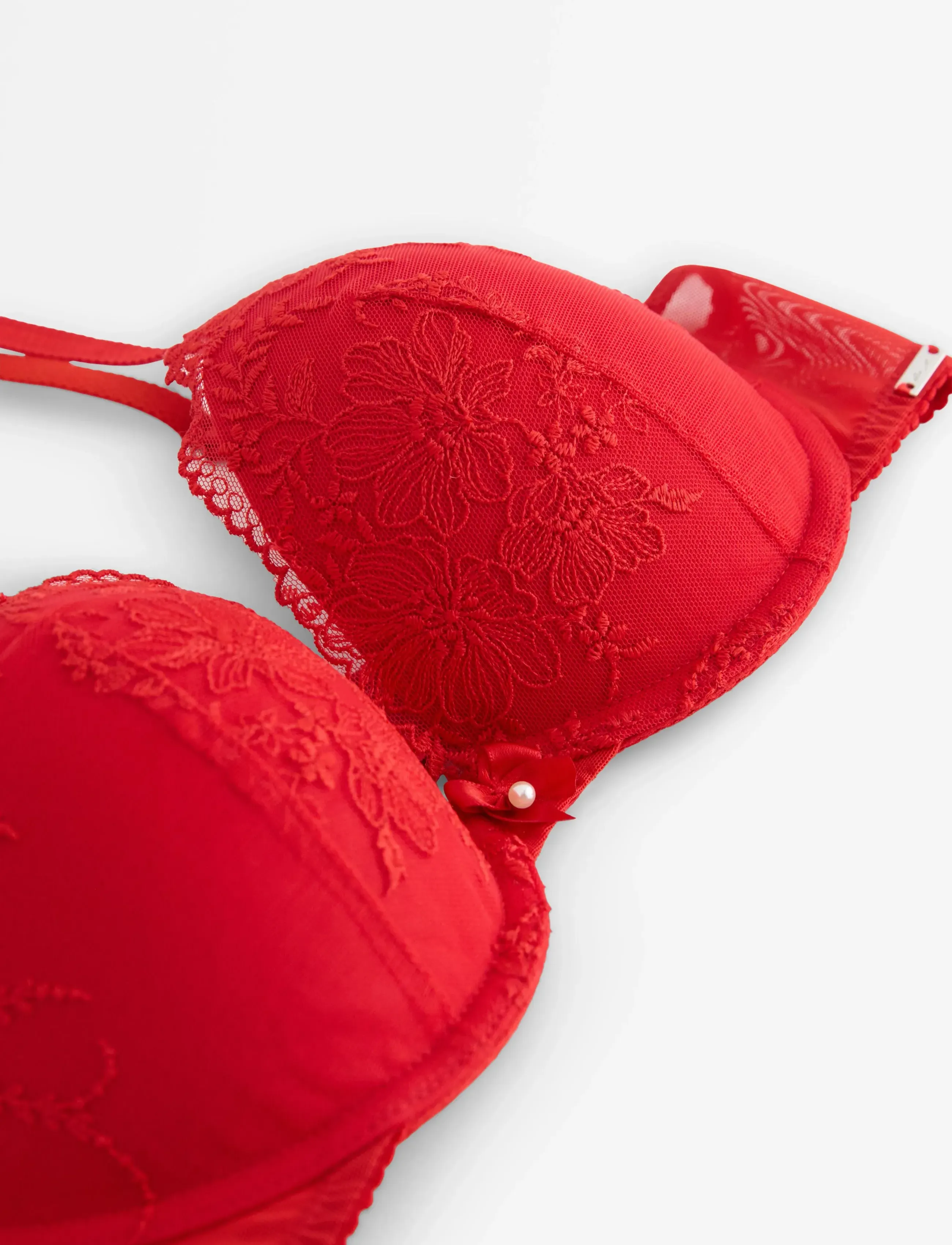 Lindex - Bra Malva Lina - red - 5