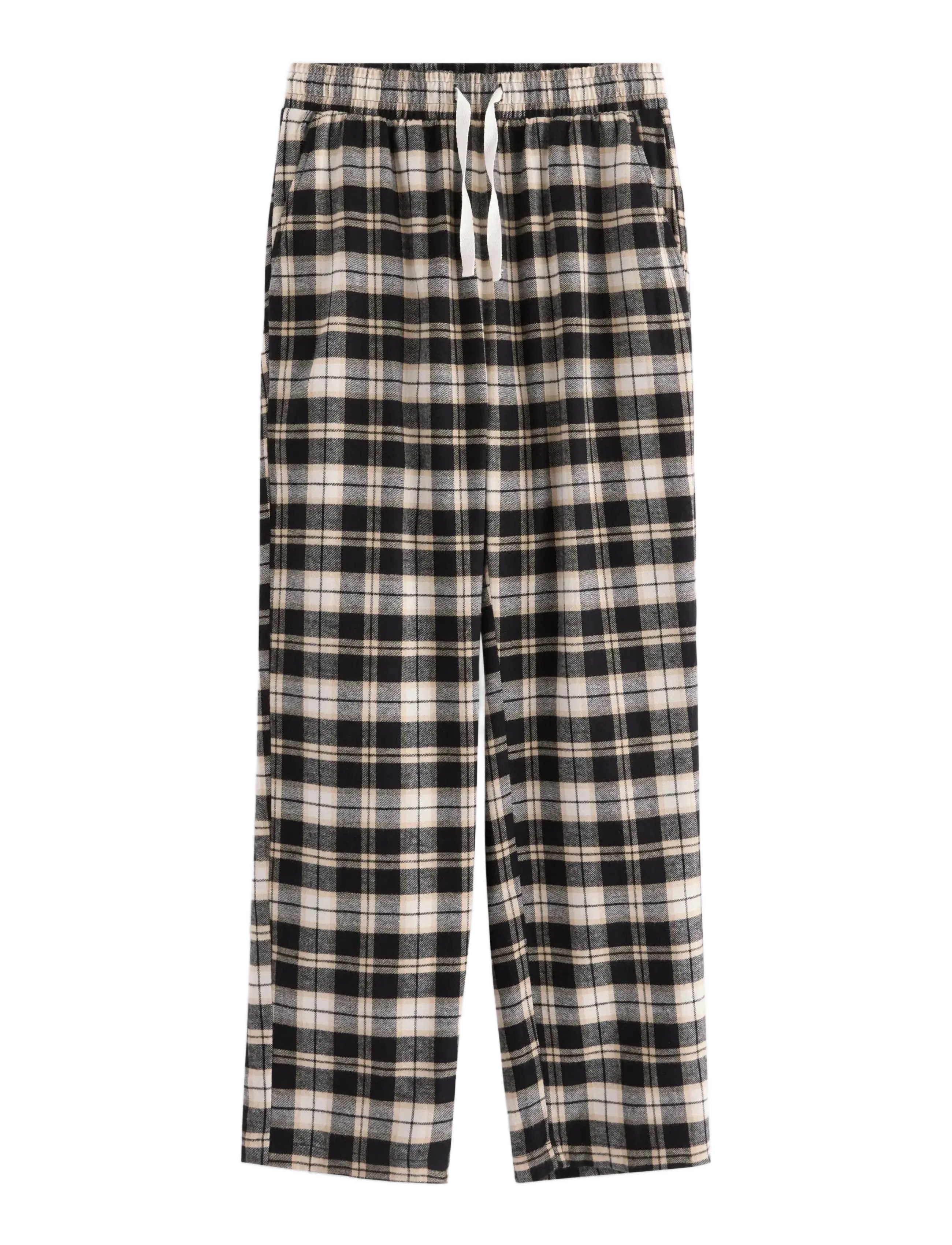 LINDEX Pyjama Hosen In Flannel Patterned - 128 - Kinder