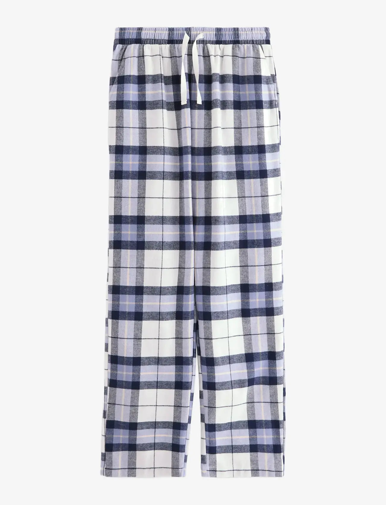 Lindex - Pyjama trousers in flannel - piżamy - dusty blue - 1