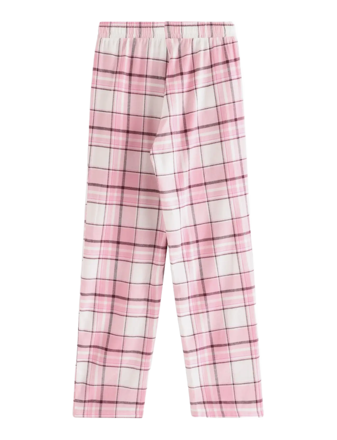 Lindex - Pyjama trousers in flannel - pyjamas - pink - 1