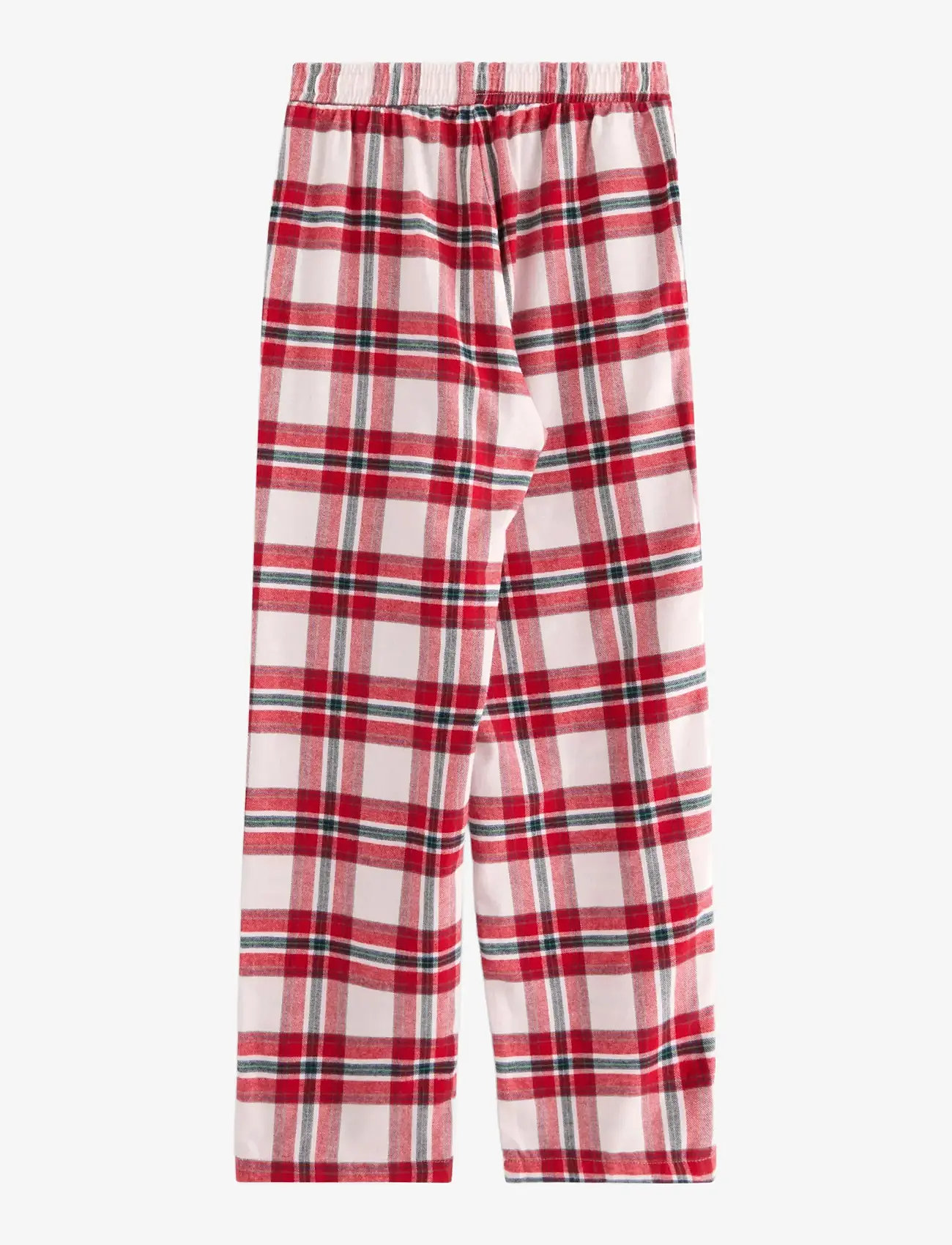Lindex - Trousers pyjama flannel - pyjamas - red - 1