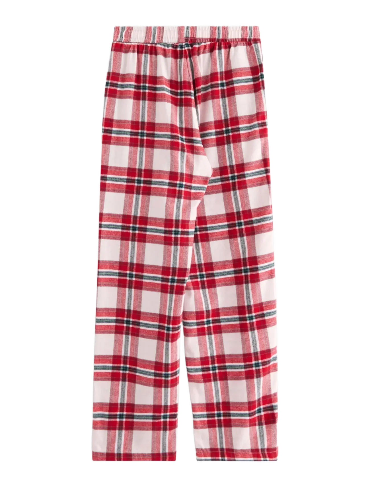 Lindex - Pyjama trousers in flannel - schlafanzüge - red - 1