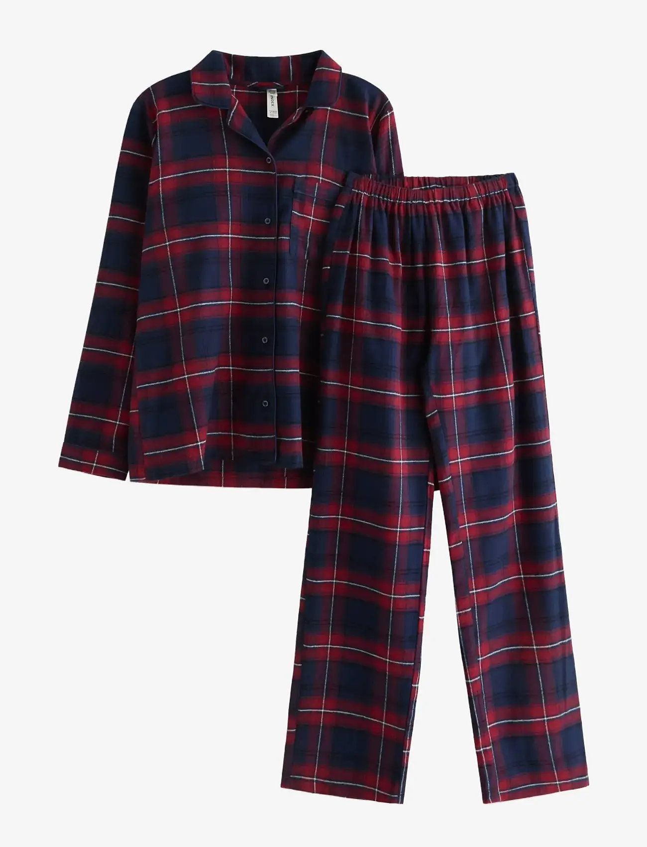 Lindex - Pyjamassæt i fløjl - sets - navy - 1