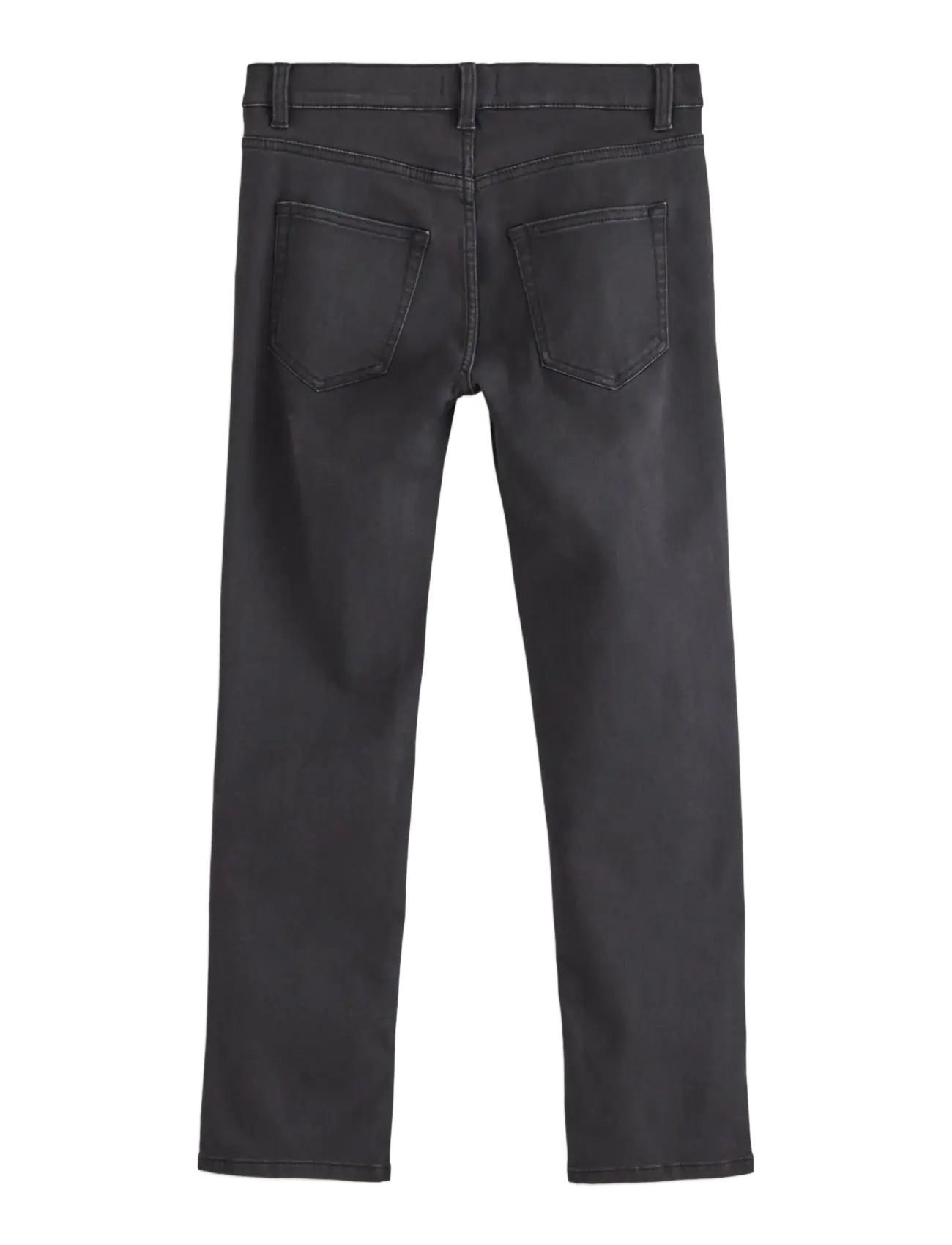 Lindex - STAFFAN Straight leg jeans with brushed inside - regular jeans - black - 2
