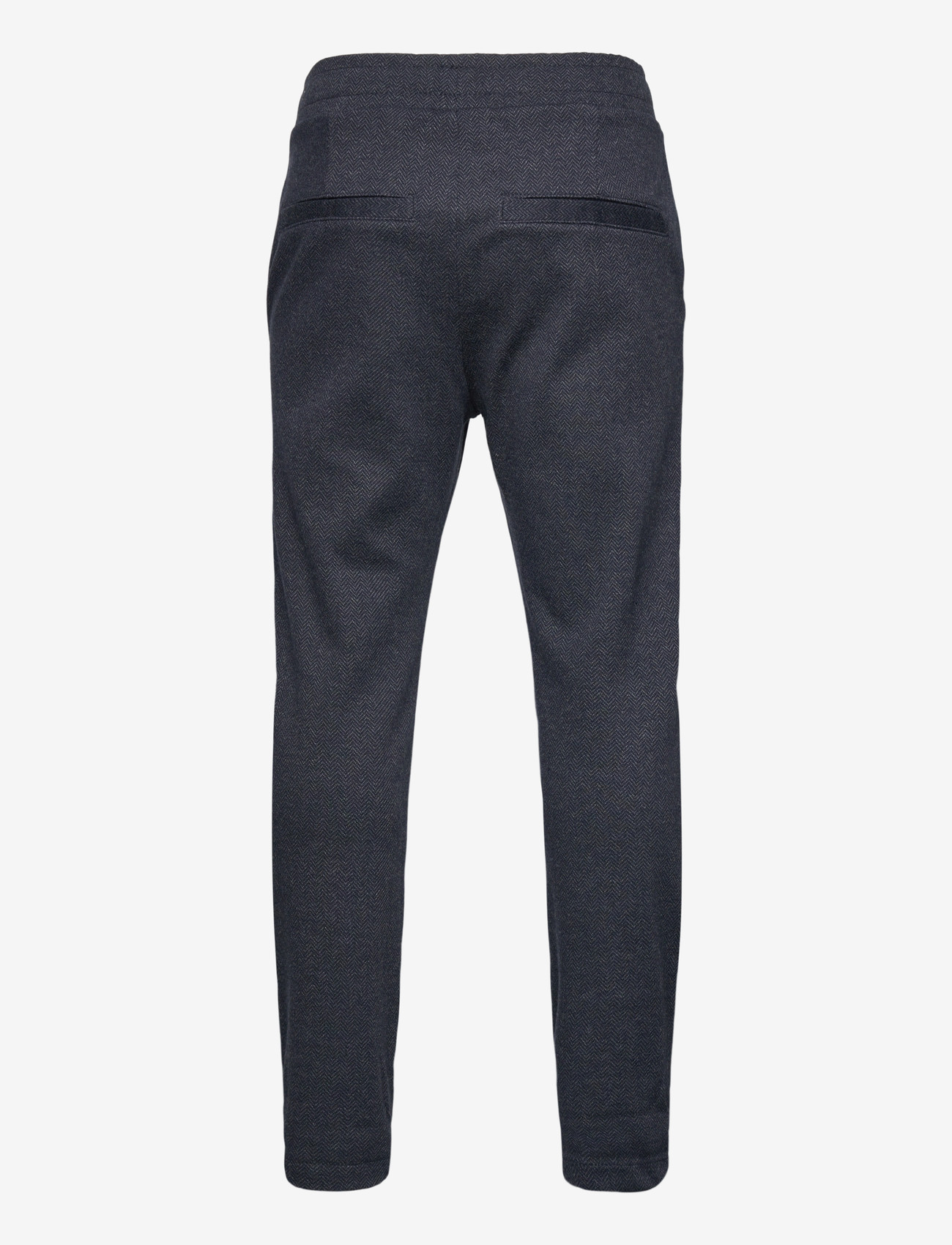 Lindex - Trousers Herringbone - osta vanuse järgi - dark navy - 2