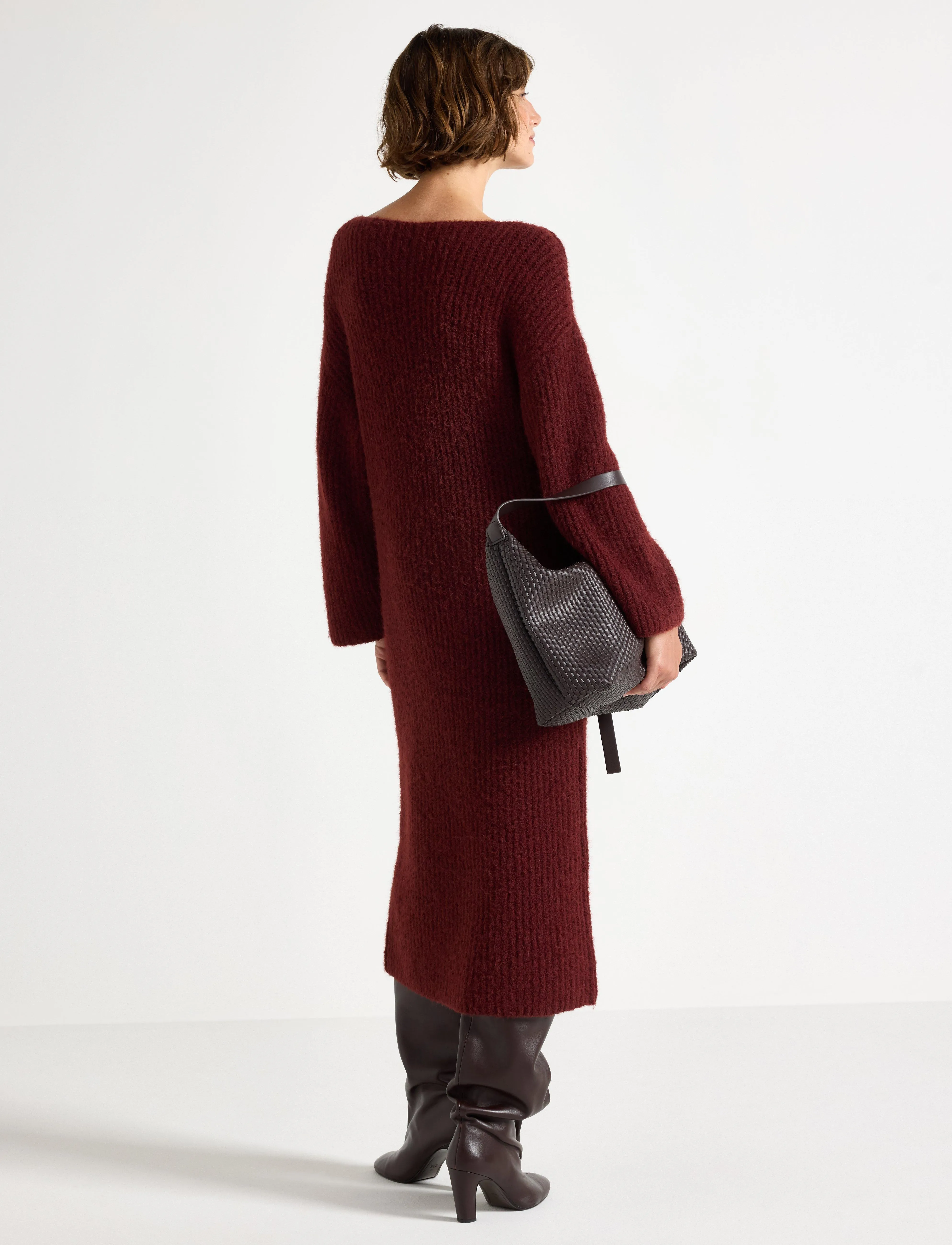 Lindex - Dress Ellie - maxiklänningar - dark red - 3