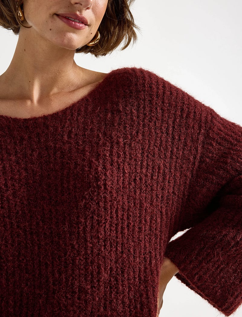 Lindex - Dress Ellie - maksikleidid - dark red - 4