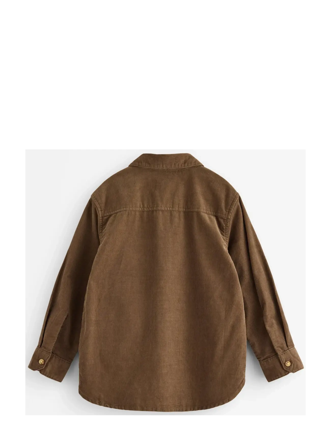 Lindex - Skjorta i manchester - långärmade skjortor - dark brown - 2