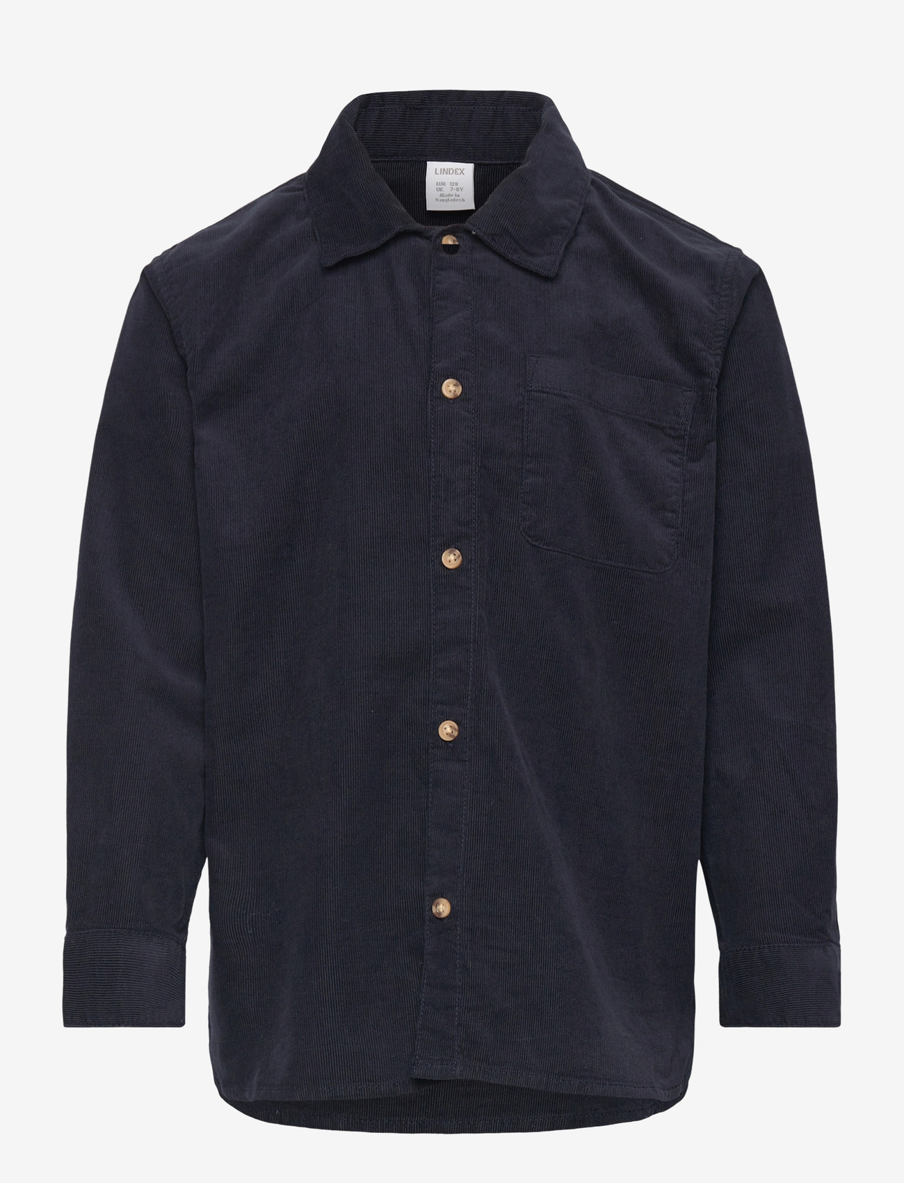 Lindex - Skjorta i manchester - langärmlige hemden - dark navy - 1