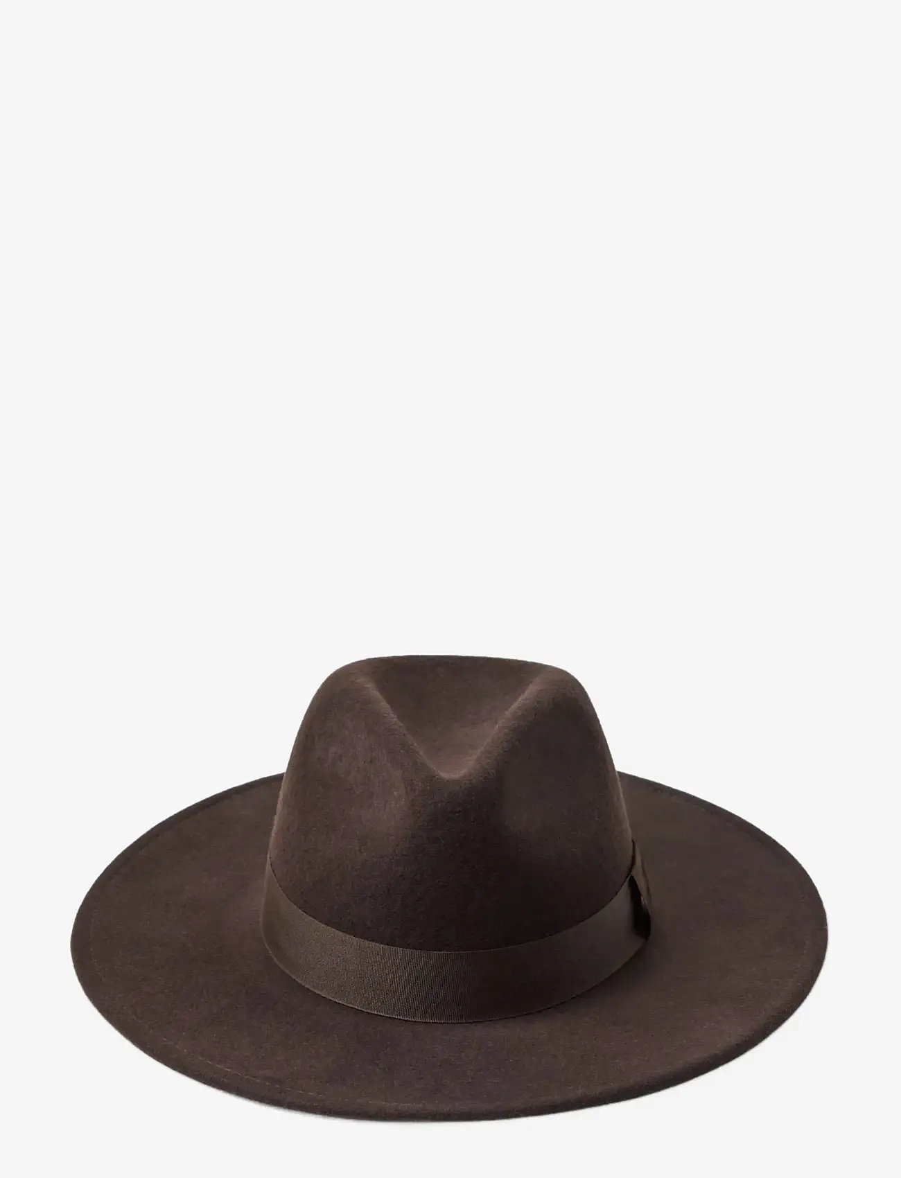 Lindex - Hat Fedora wool - dark brown - 1