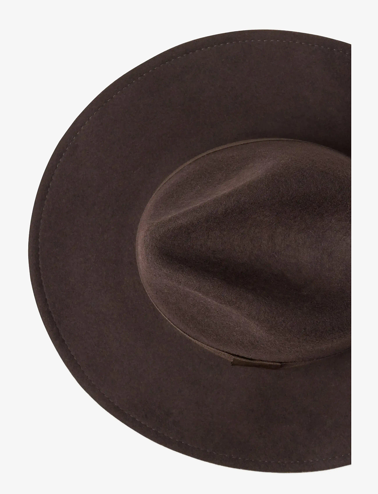 Lindex - Hat Fedora wool - dark brown - 2