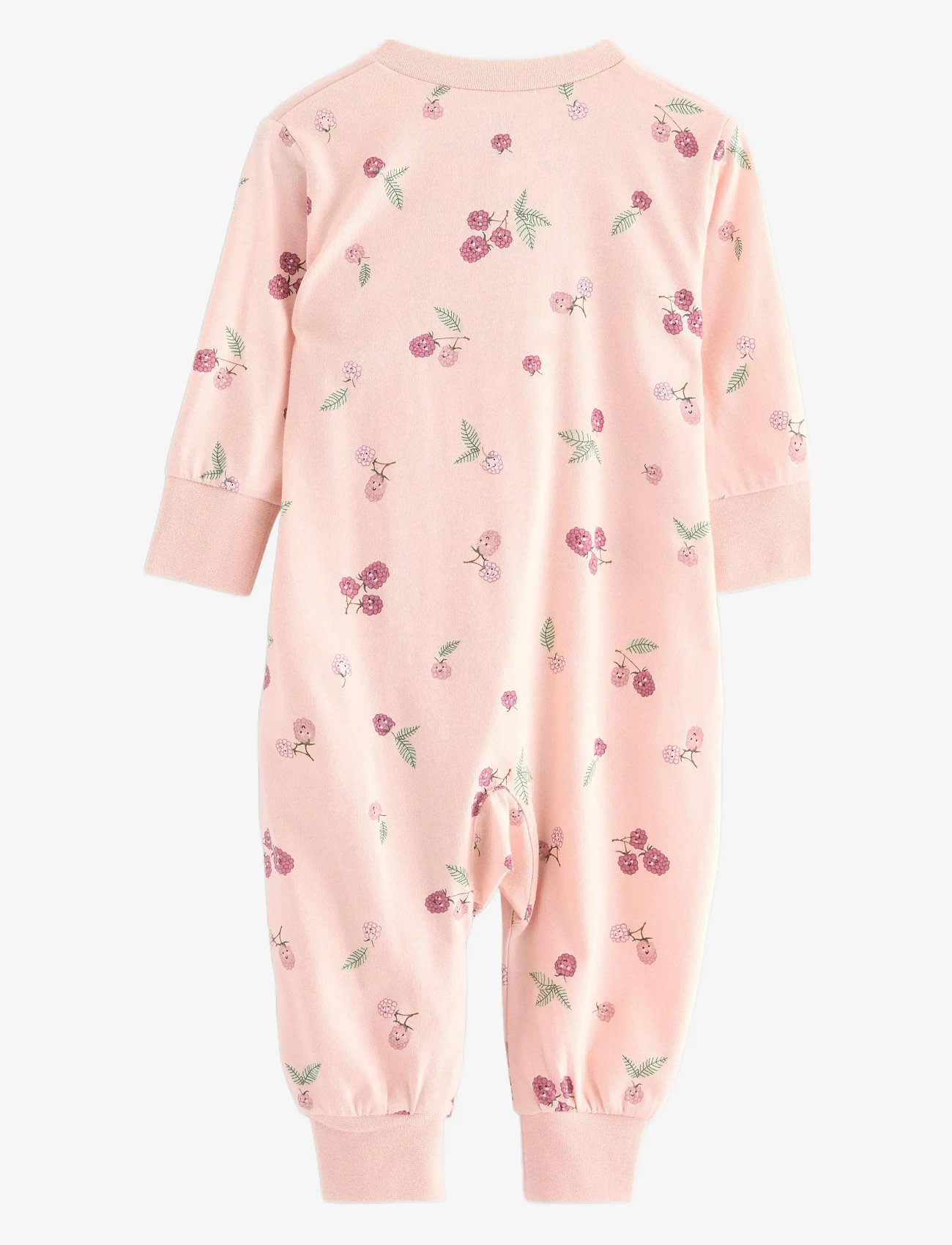 Lindex - Pyjamas aop berries - schlafoveralls - light dusty pink - 1