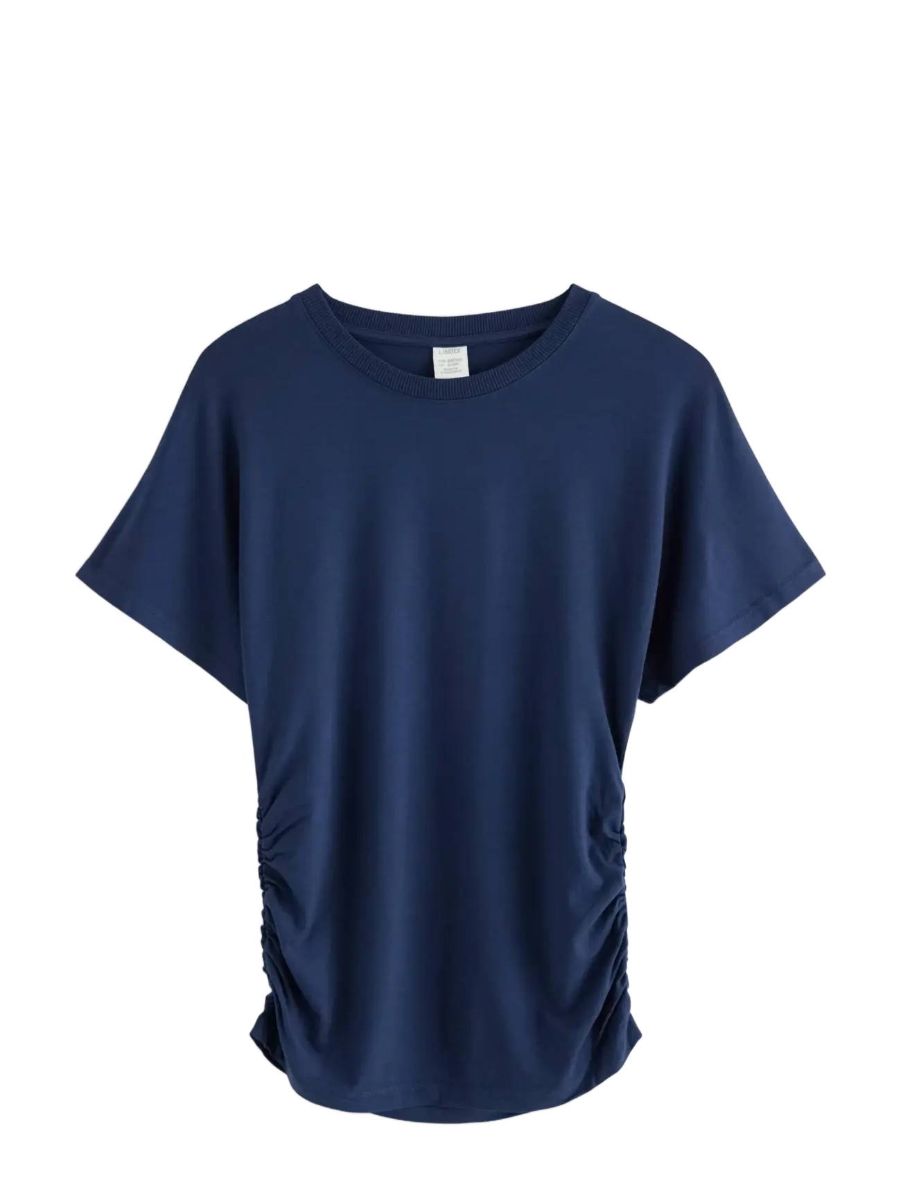 Lindex Top Wide Sleeve Tee - Drabužiai - DARK BLUE / navy