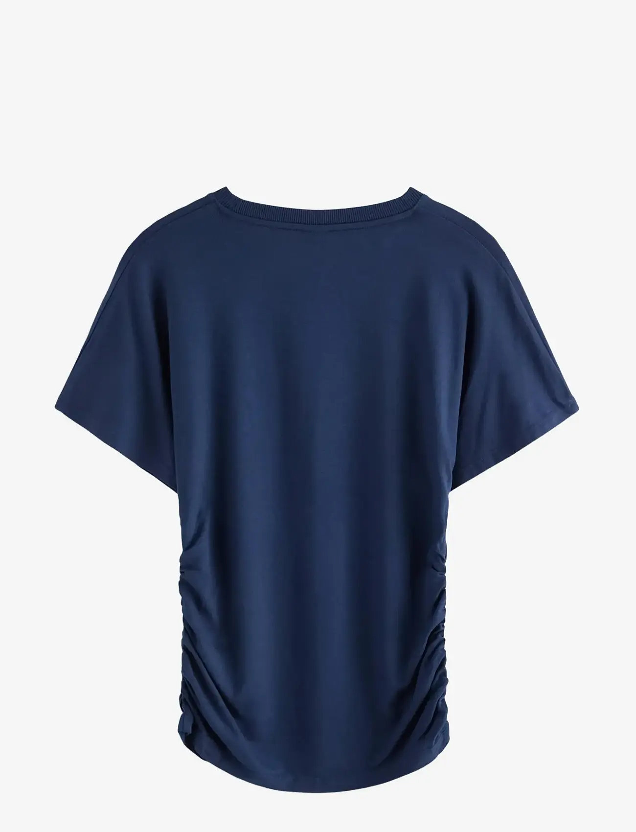 Lindex - Top Wide Sleeve Tee - lühikeste varrukatega t-särgid - dark blue - 1