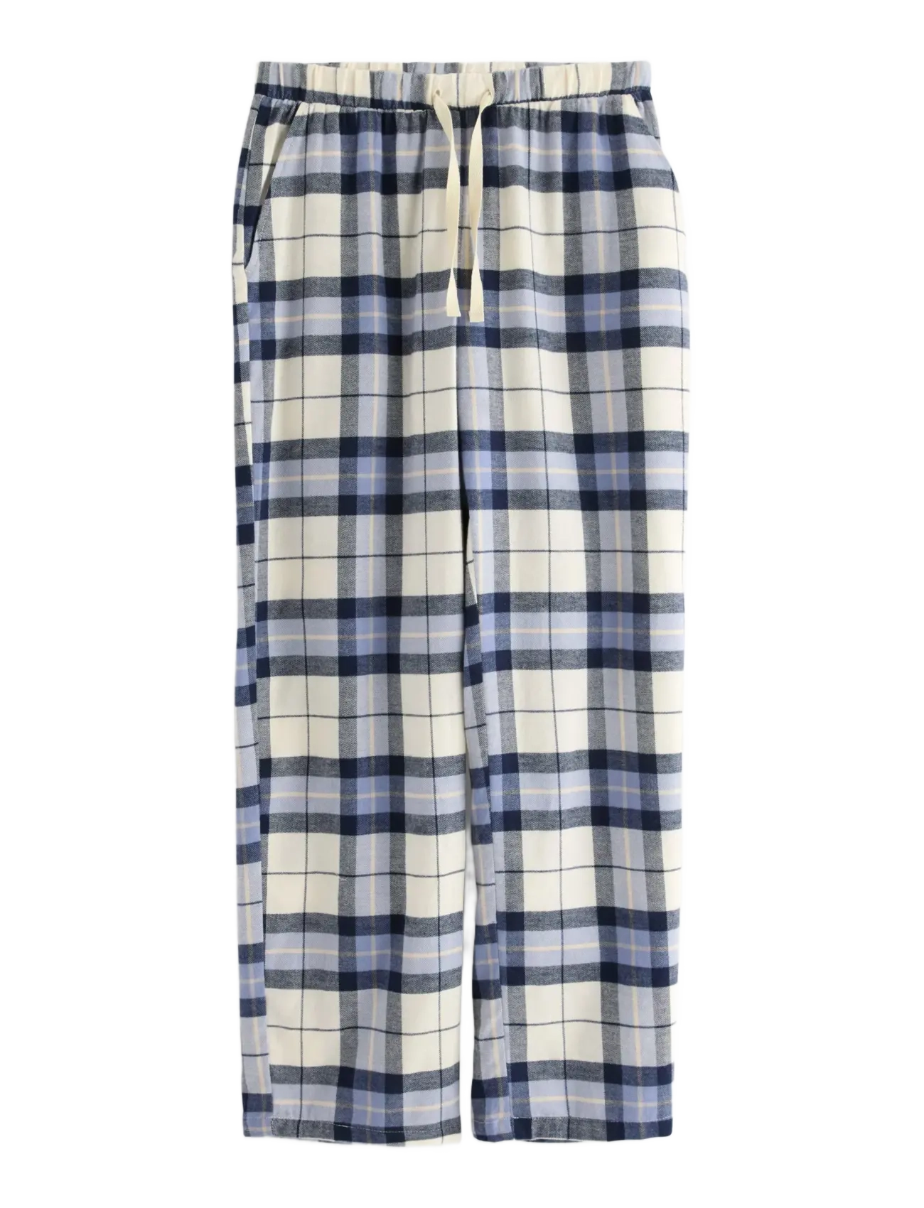 Lindex Pyjamasbukse i flanell - Unterwäsche - DUSTY BLUE / blue