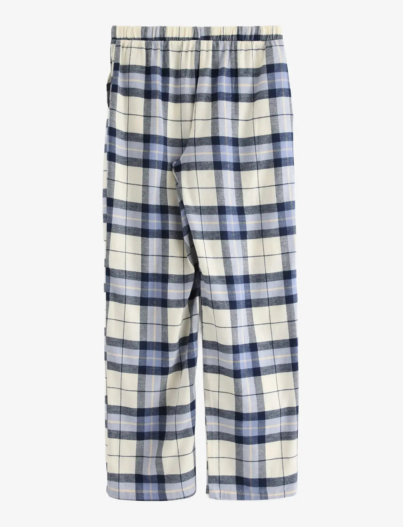 Lindex - Pyjamasbukse i flanell - julepyjamas - dusty blue - 2
