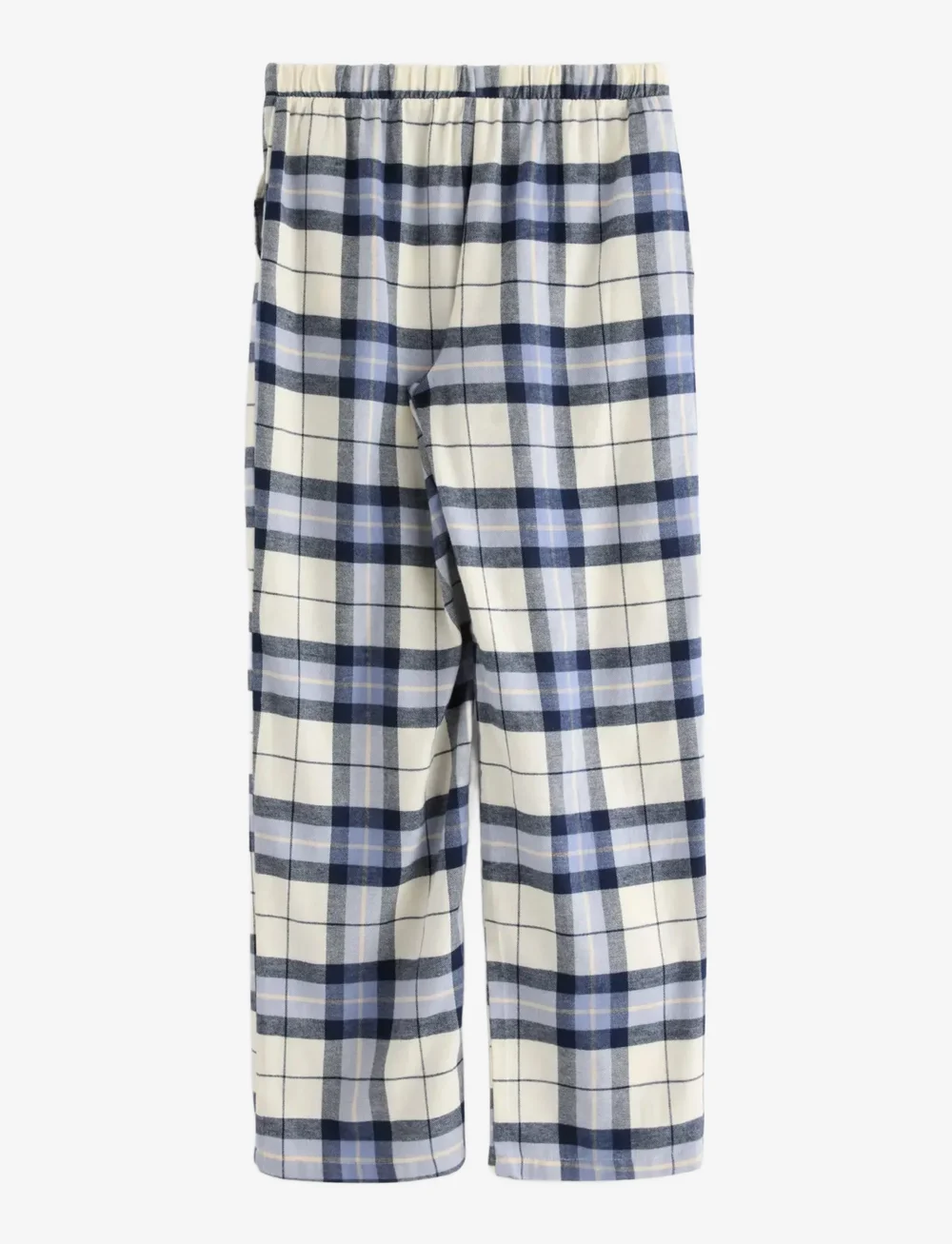 Lindex - Pyjama trousers Y D check - julpyjamas - dusty blue - 2