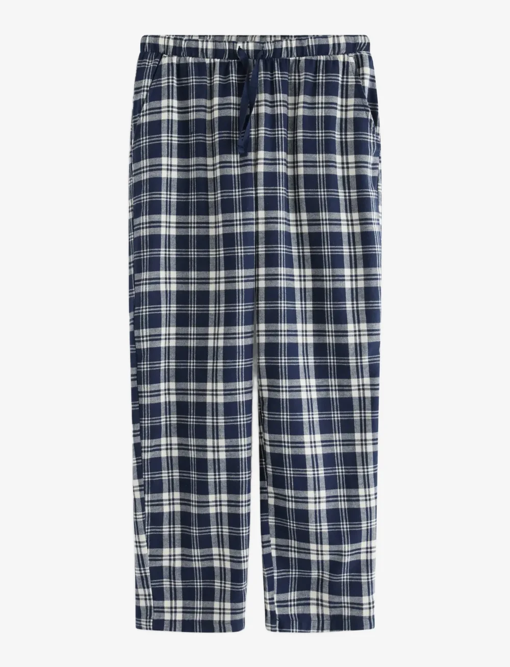 Lindex - Pyjama trousers Y D check - julpyjamas - navy - 1