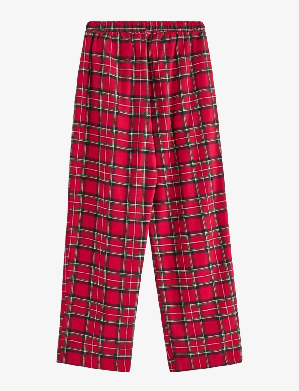 Lindex - Pyjama trousers Y D check - julpyjamas - red - 2