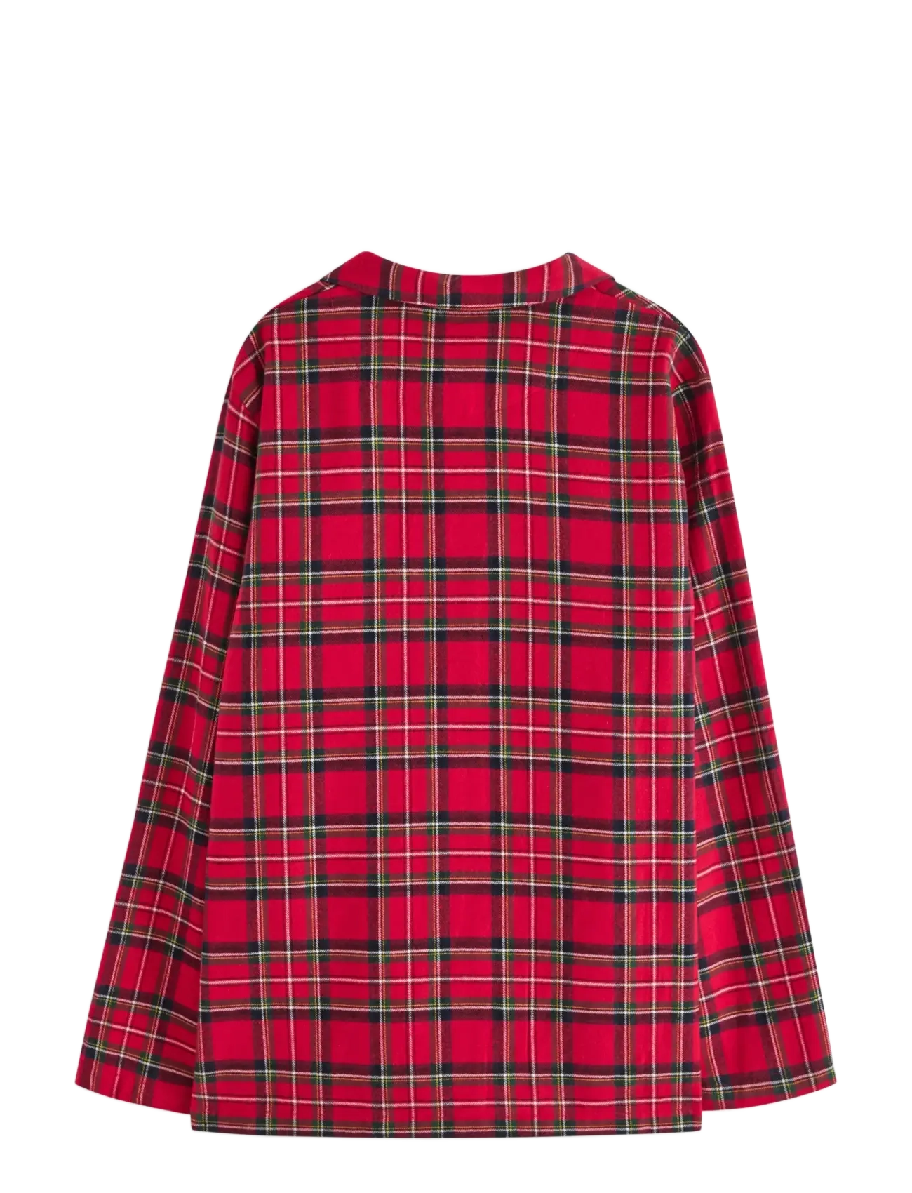 Lindex - Nattskjorta i flanell - tops - red - 2