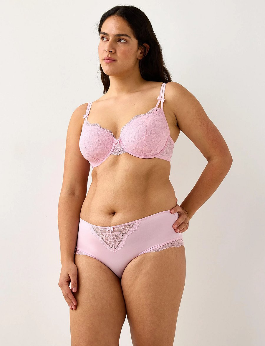 Lindex - Brief Regular Lily - briefs - light pink - 0