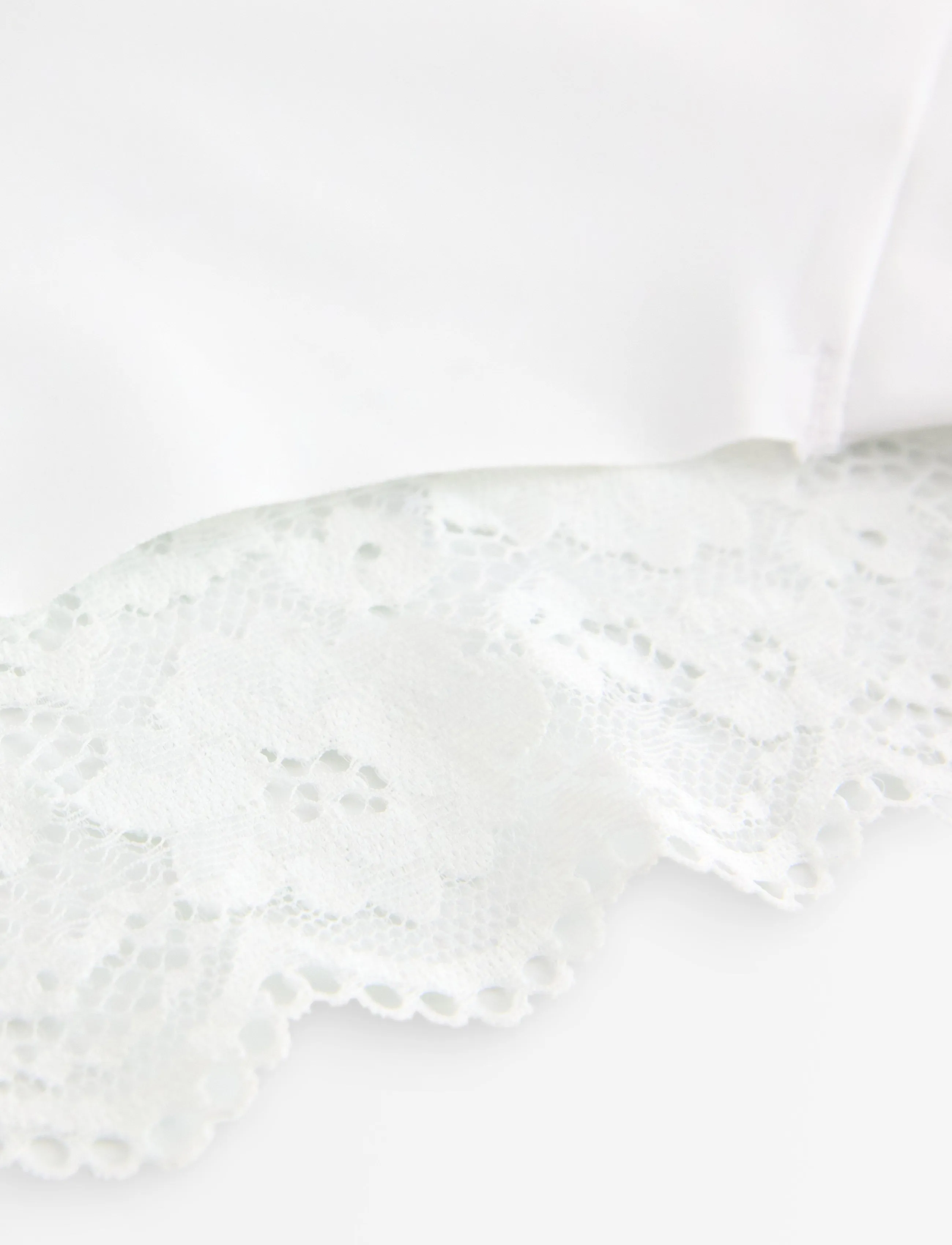 Lindex - Brazilian briefs with lace - brazilian slips - white - 5
