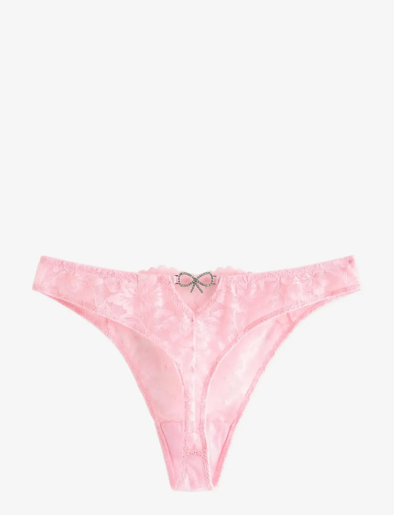 Lindex - Thong Reg Lily Bling - string - light pink - 2