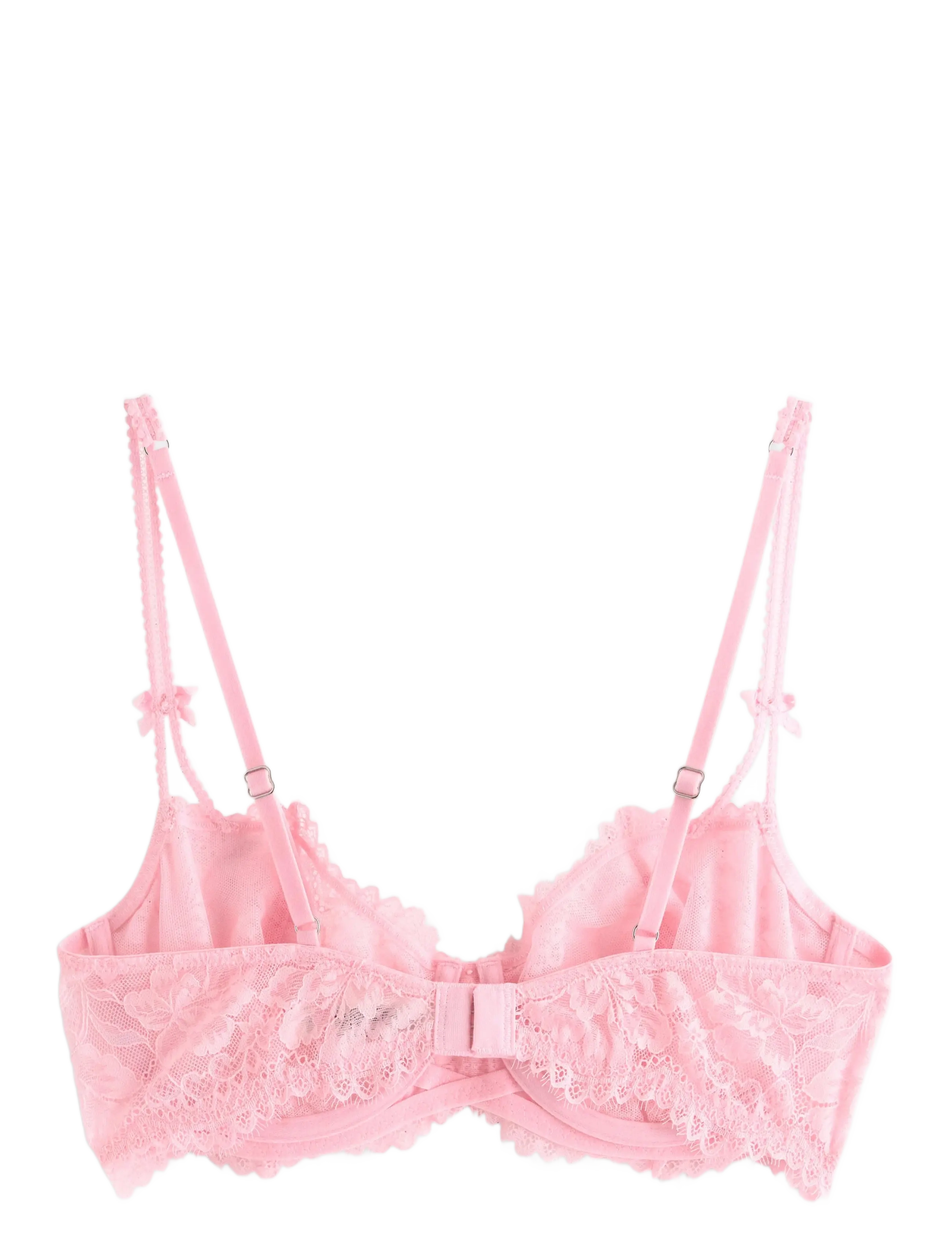 Lindex - Bra Senna Lily bow straps - bügel-bh - light pink - 2