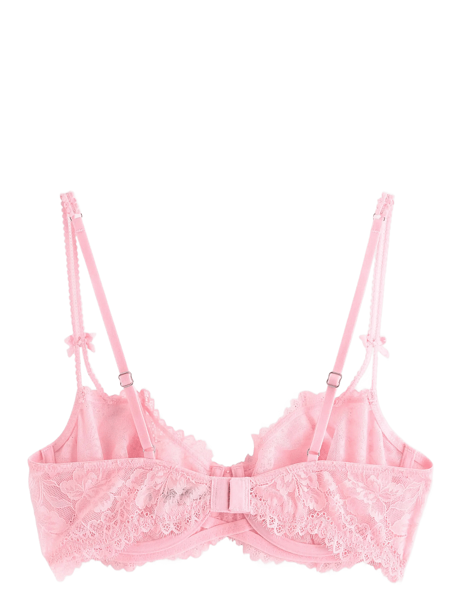 Lindex - Bra Senna Lily bow straps - bügel-bh - light pink - 2