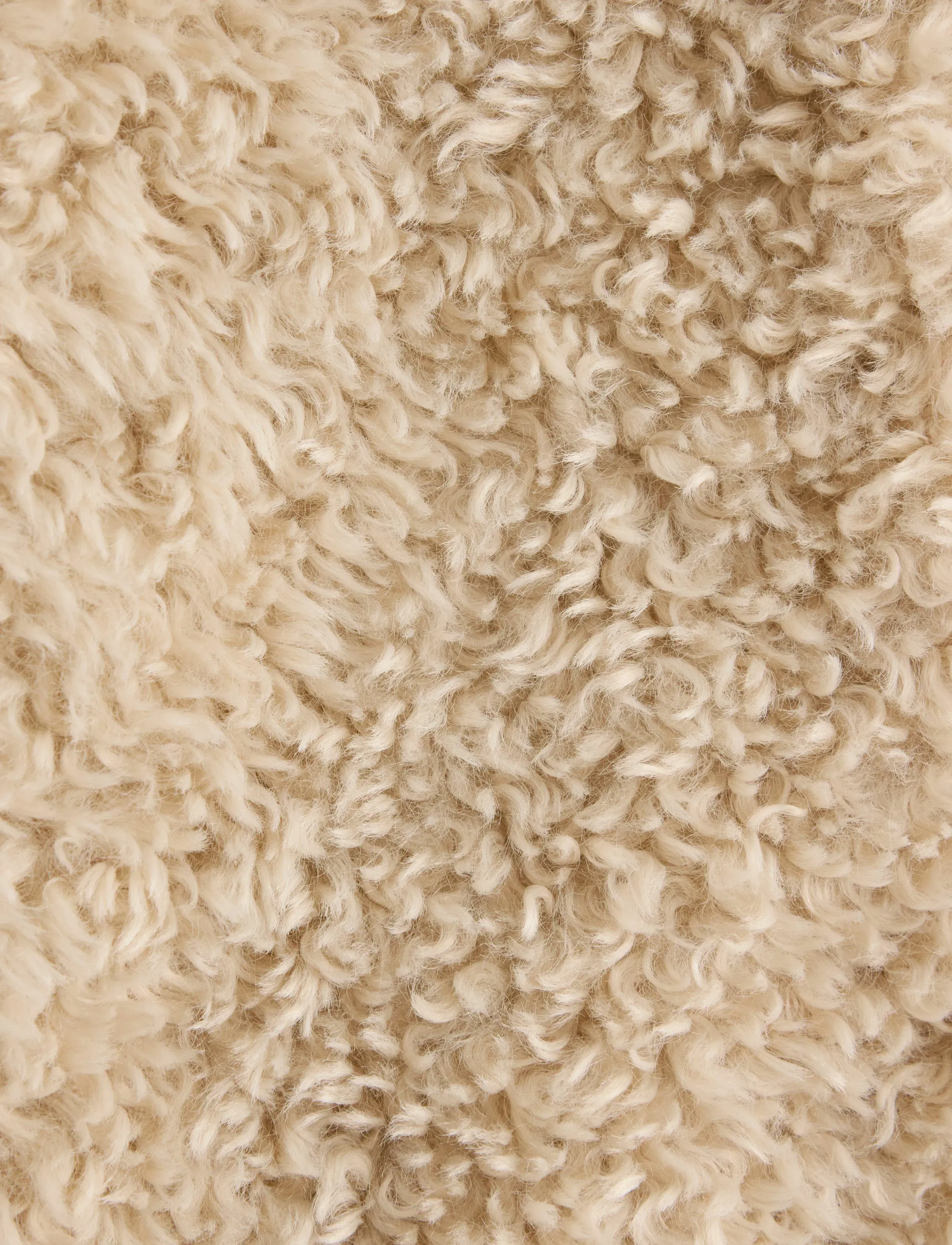 Lindex - Jacka i fuskpäls - kunstpelz - beige - 5