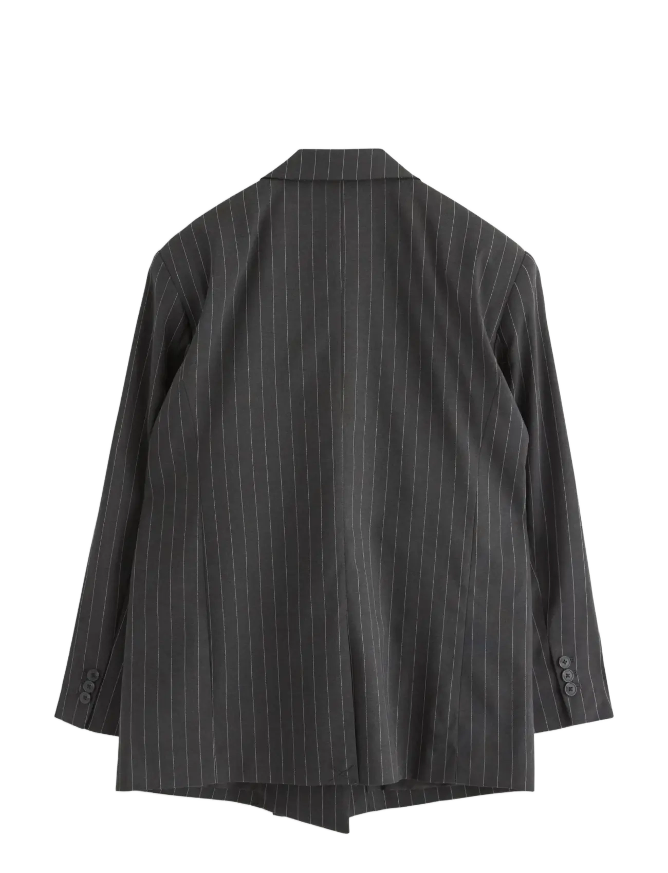 Lindex - Nålestribet blazer - kahes joones nööpidega bleiserid - grey - 2