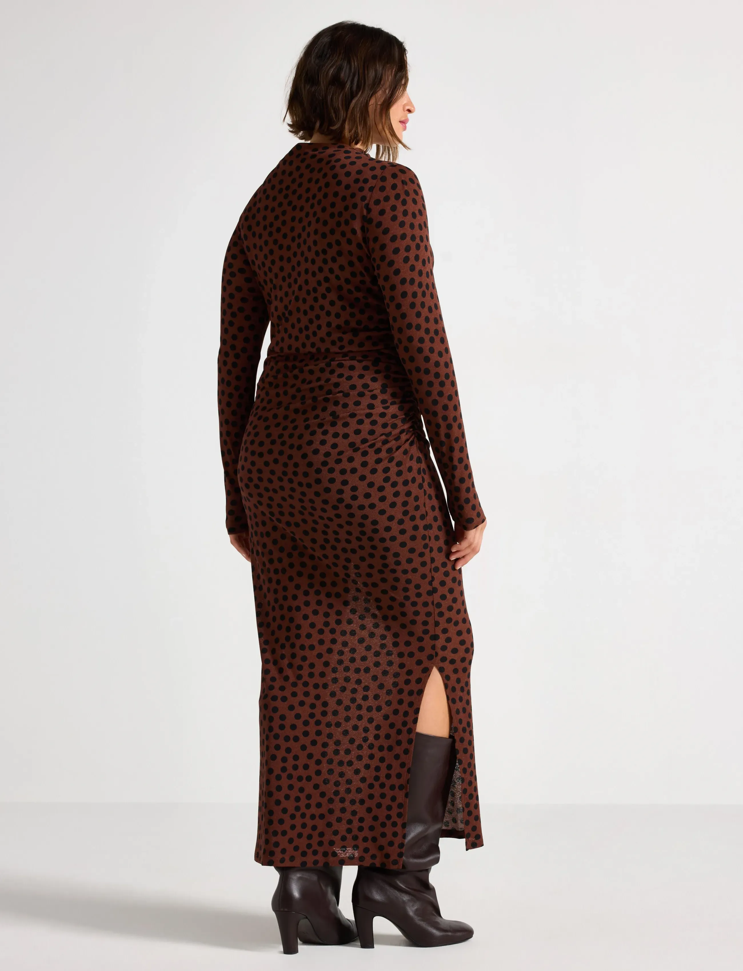 Lindex - Dress Tilde - dark brown - 3