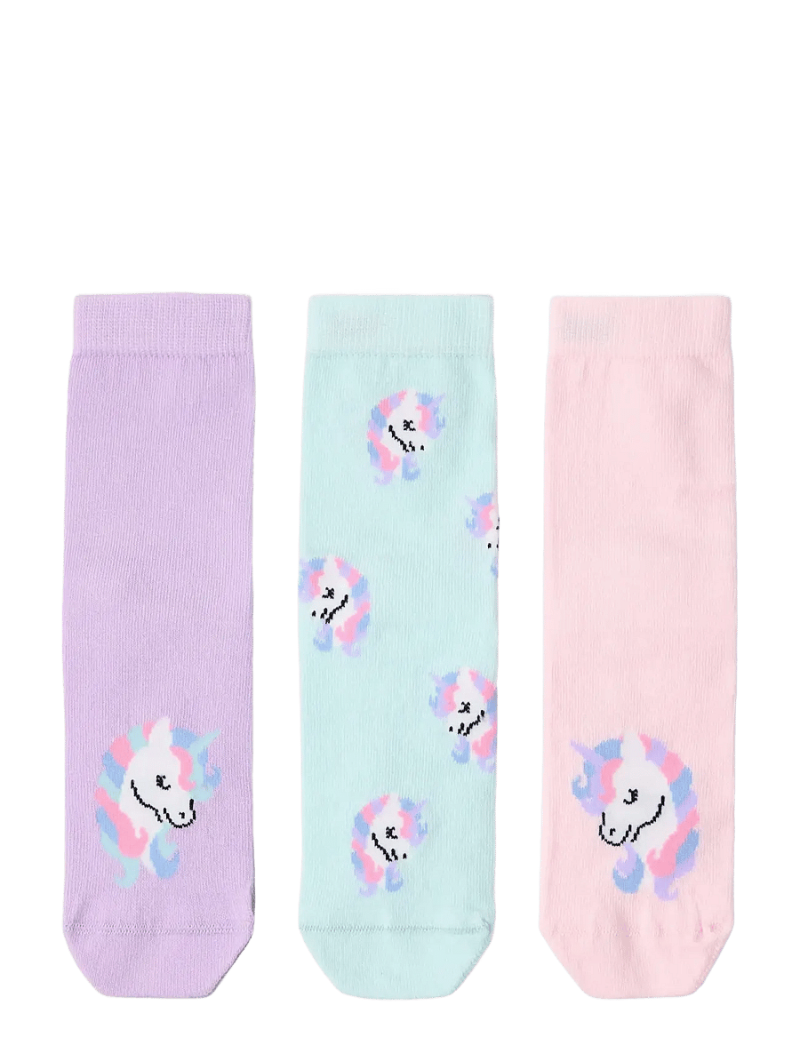Lindex - 3-pack socks - jarrusukat - light pink - 0