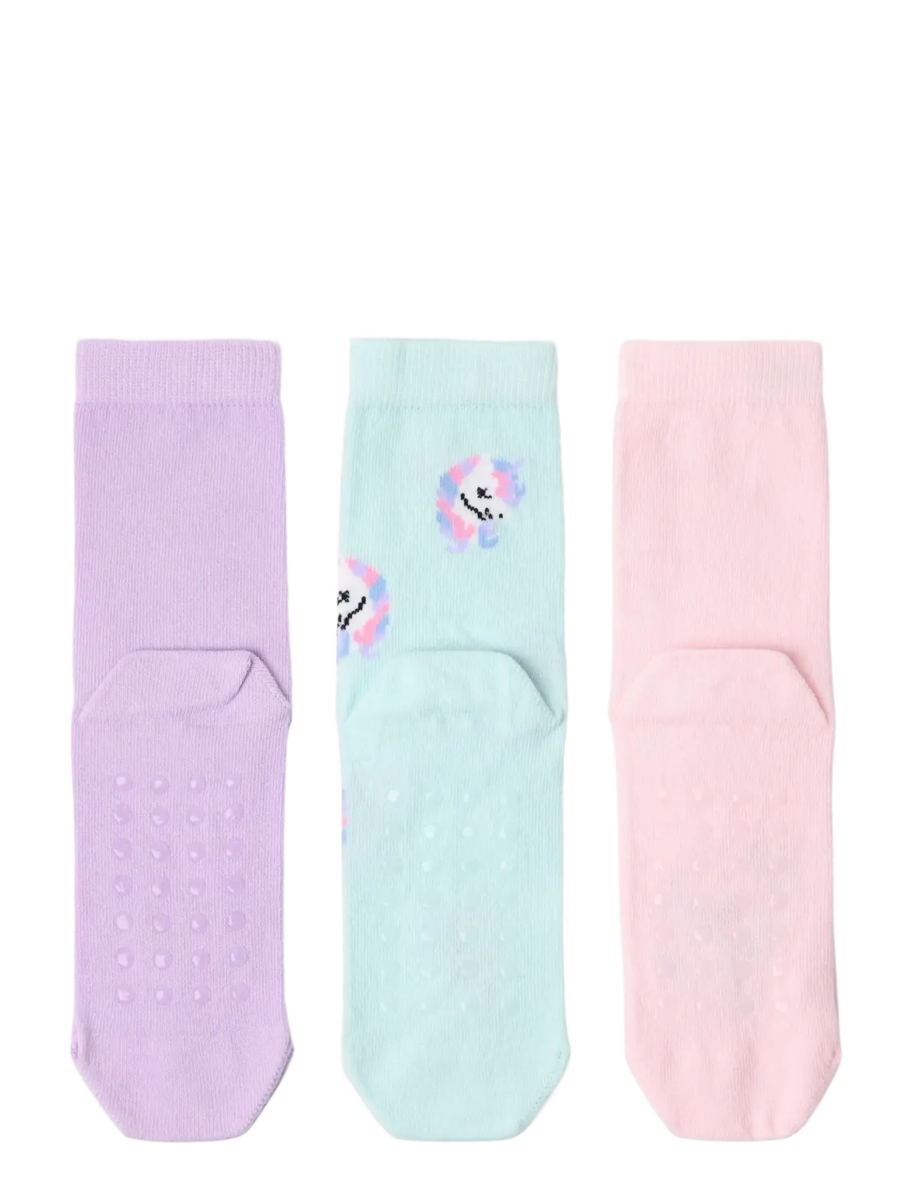 Lindex - 3-pack socks - jarrusukat - light pink - 1