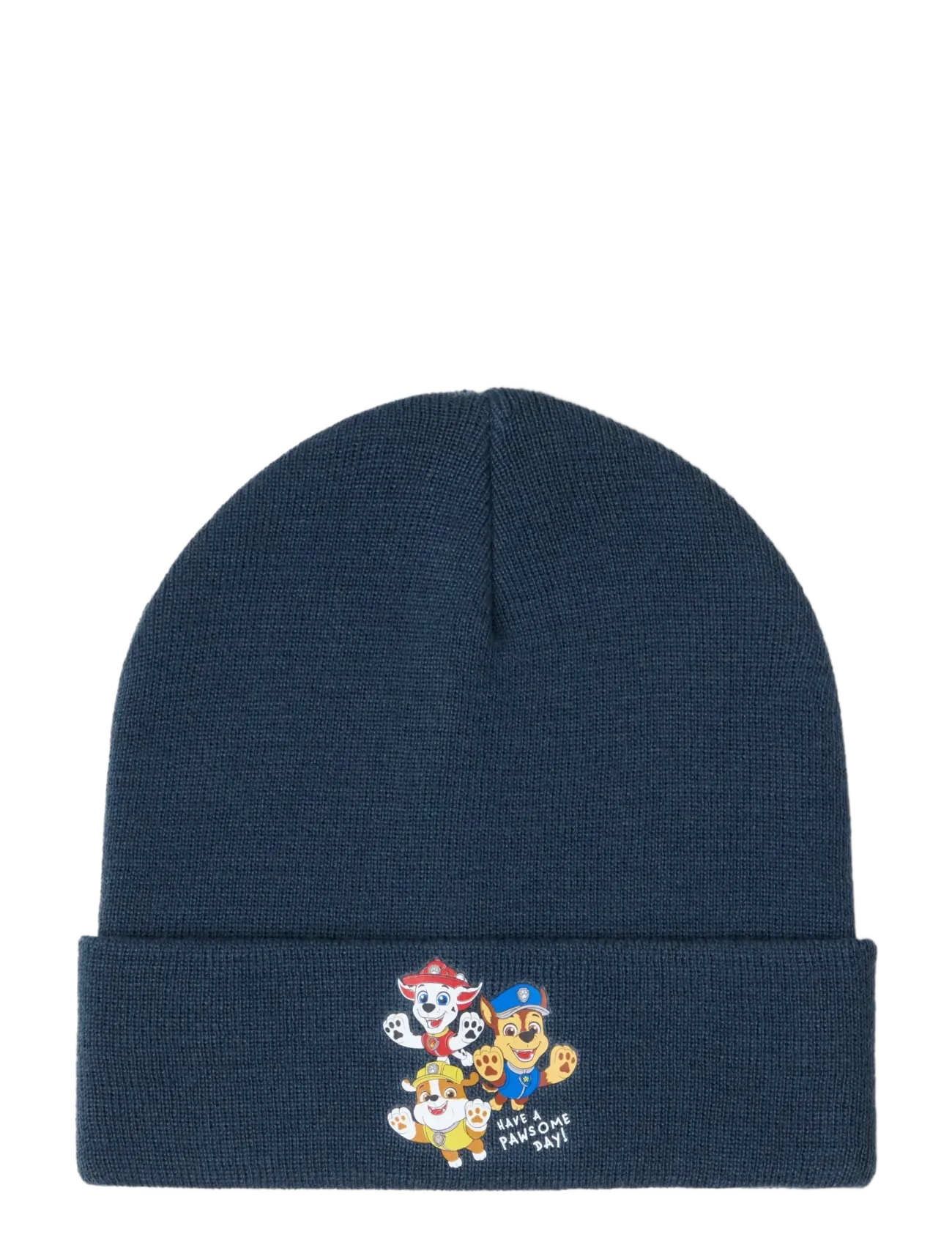 Lindex Beanie knitted Paw Patrol - Mützen - DARK BLUE / navy
