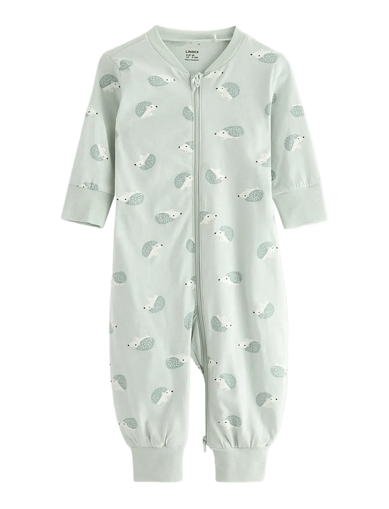 Lindex - Pyjamas hedgehog BF - sovoveraller - light aqua - 0