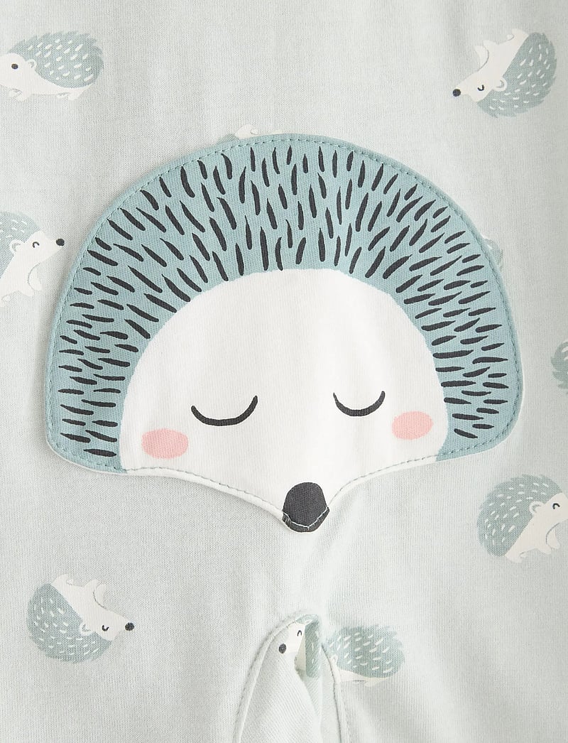 Lindex - Pyjamas hedgehog BF - sovoveraller - light aqua - 2