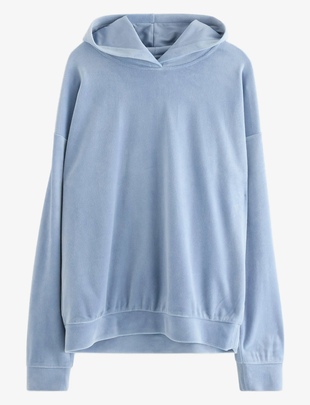 Lindex - Sweatshirt hood velour - kapuutsiga dressipluusid - light blue - 1